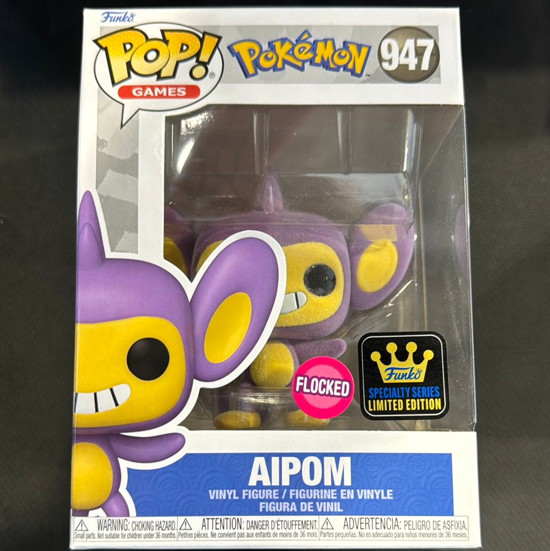 Funko Pop - Pokemon: Aipom (Flocked) #947