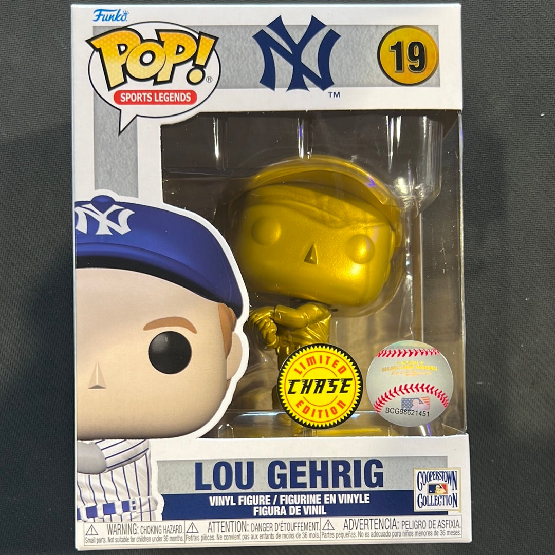 Funko Pop - MLB: Yankees: Lou Gehrig (Chase) (Gold) #19