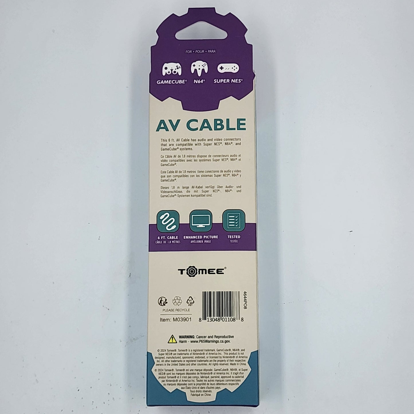 AV Cable for GameCube / N64 / Super NES