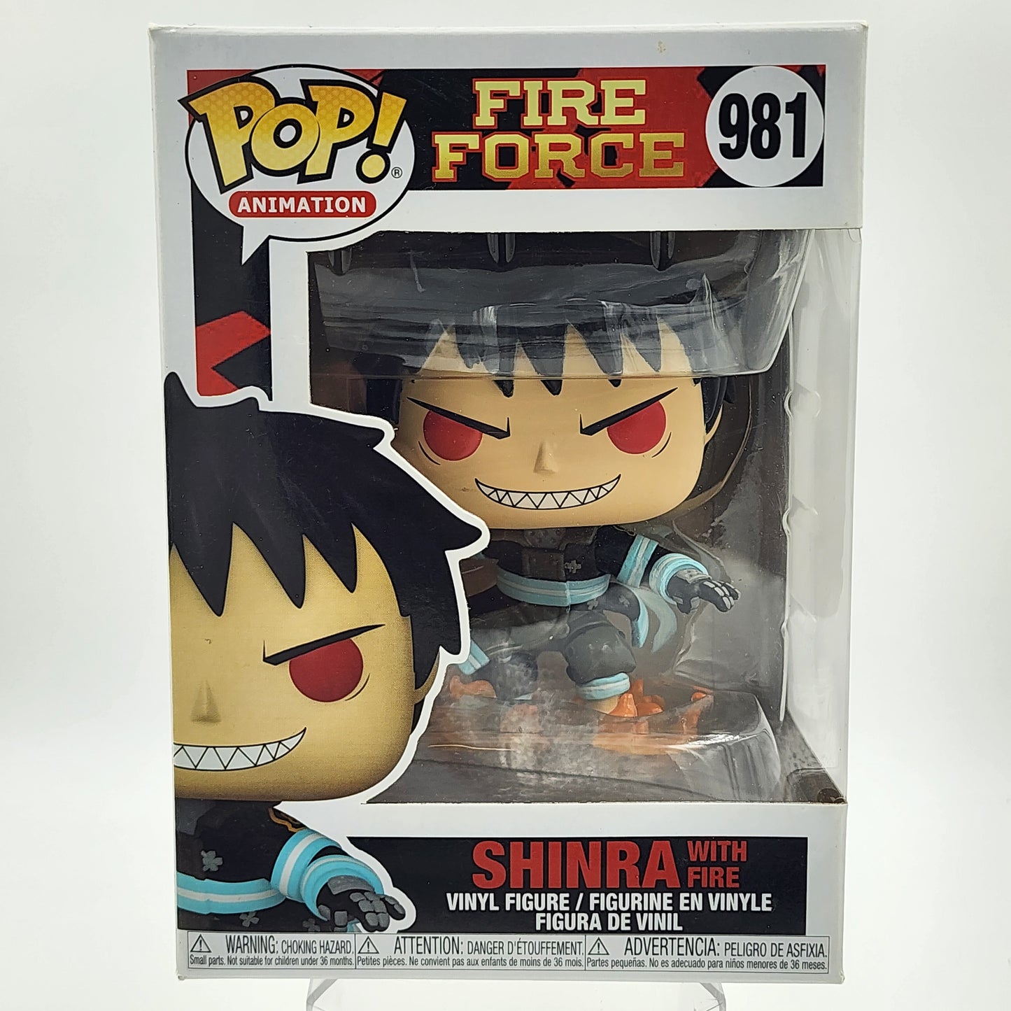 Funko Pop - Fire Force: Shinra with Fire #981