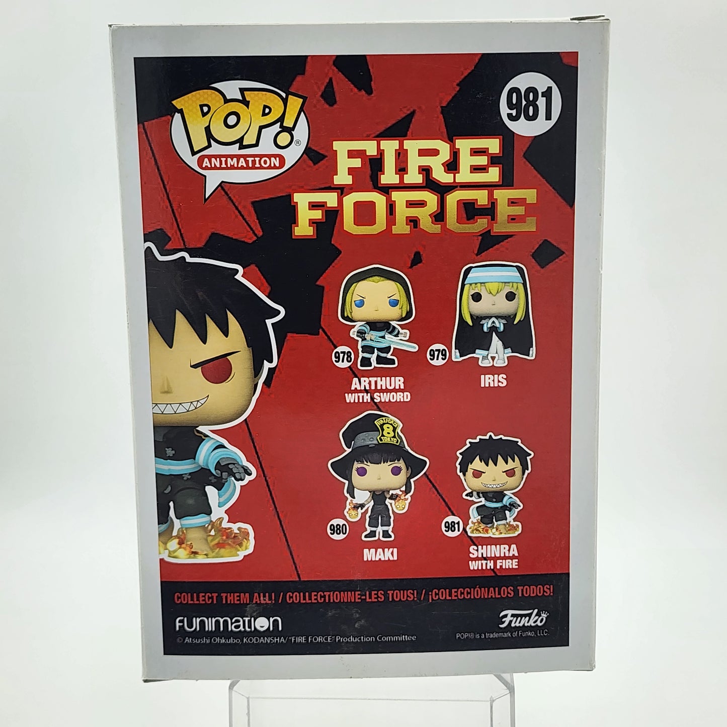 Funko Pop - Fire Force: Shinra with Fire #981