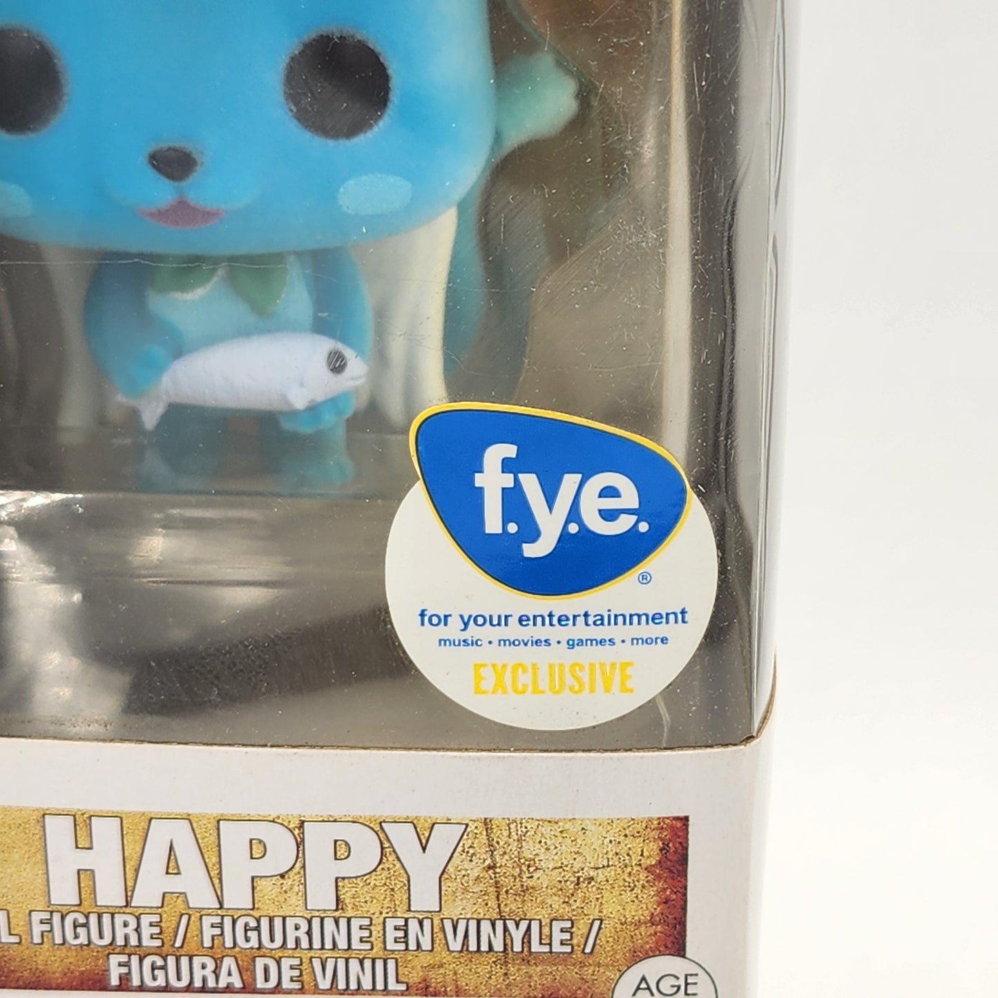Funko Pop- Fairytail: Happy (Flocked) #69