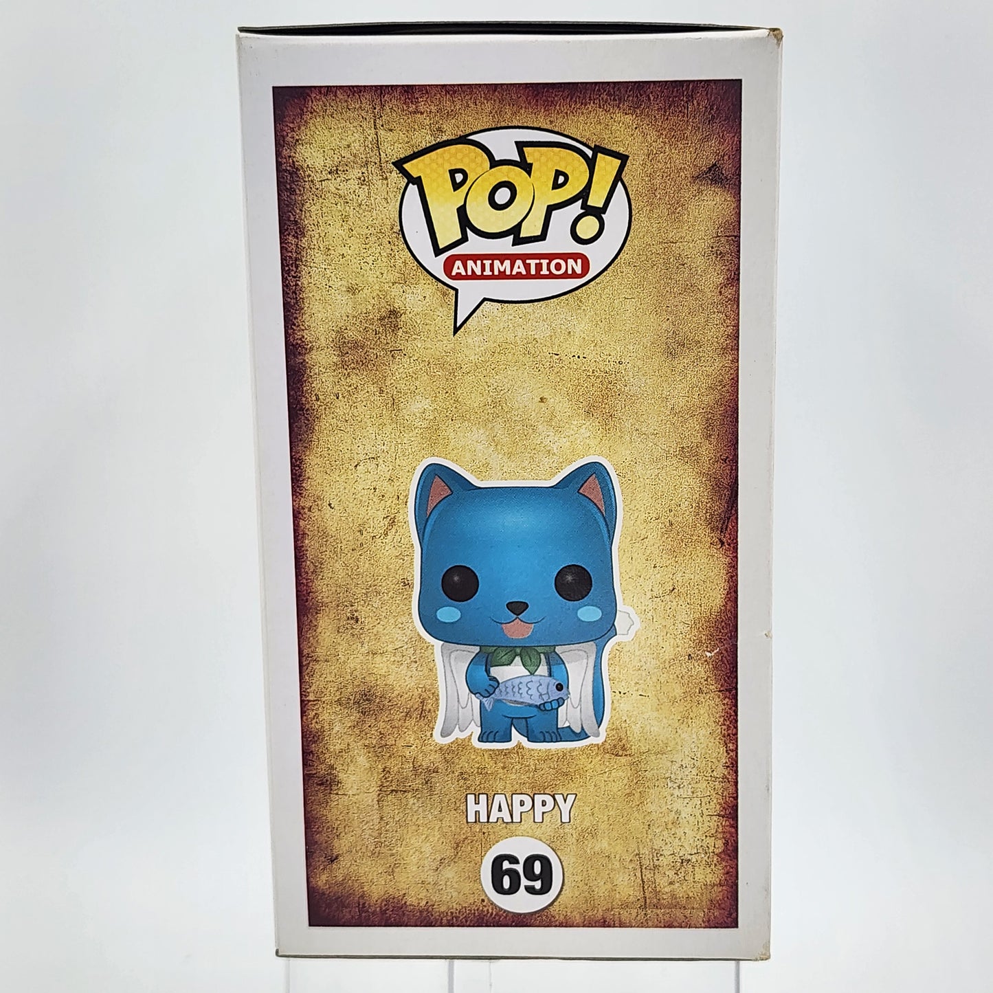 Funko Pop- Fairytail: Happy (Flocked) #69