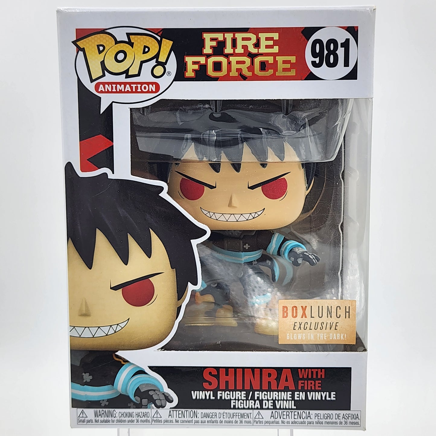 Funko Pop - Fire Force: Shinra with Fire (Glow) #981