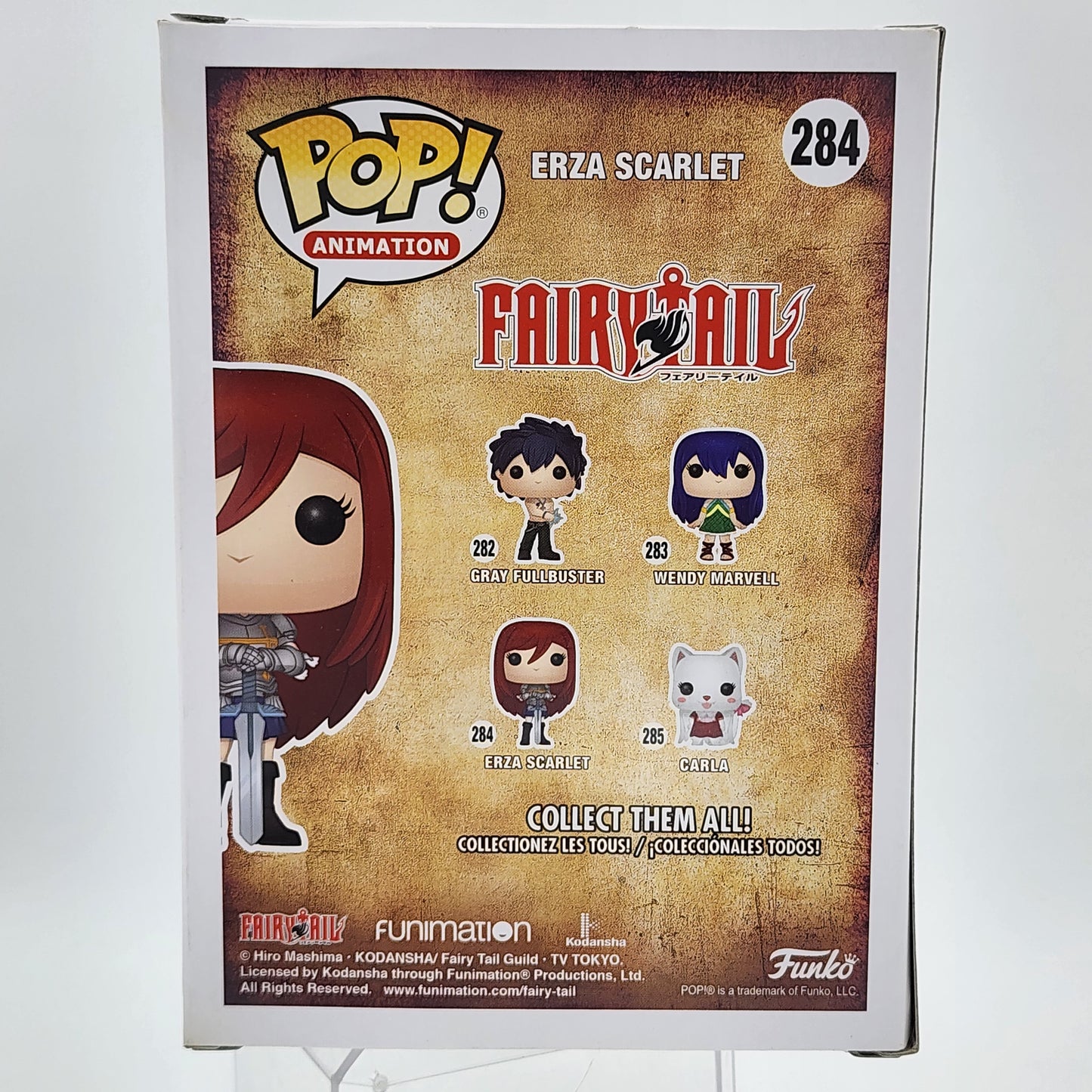 Funko Pop - Fairytail: Erza Scarlet #284