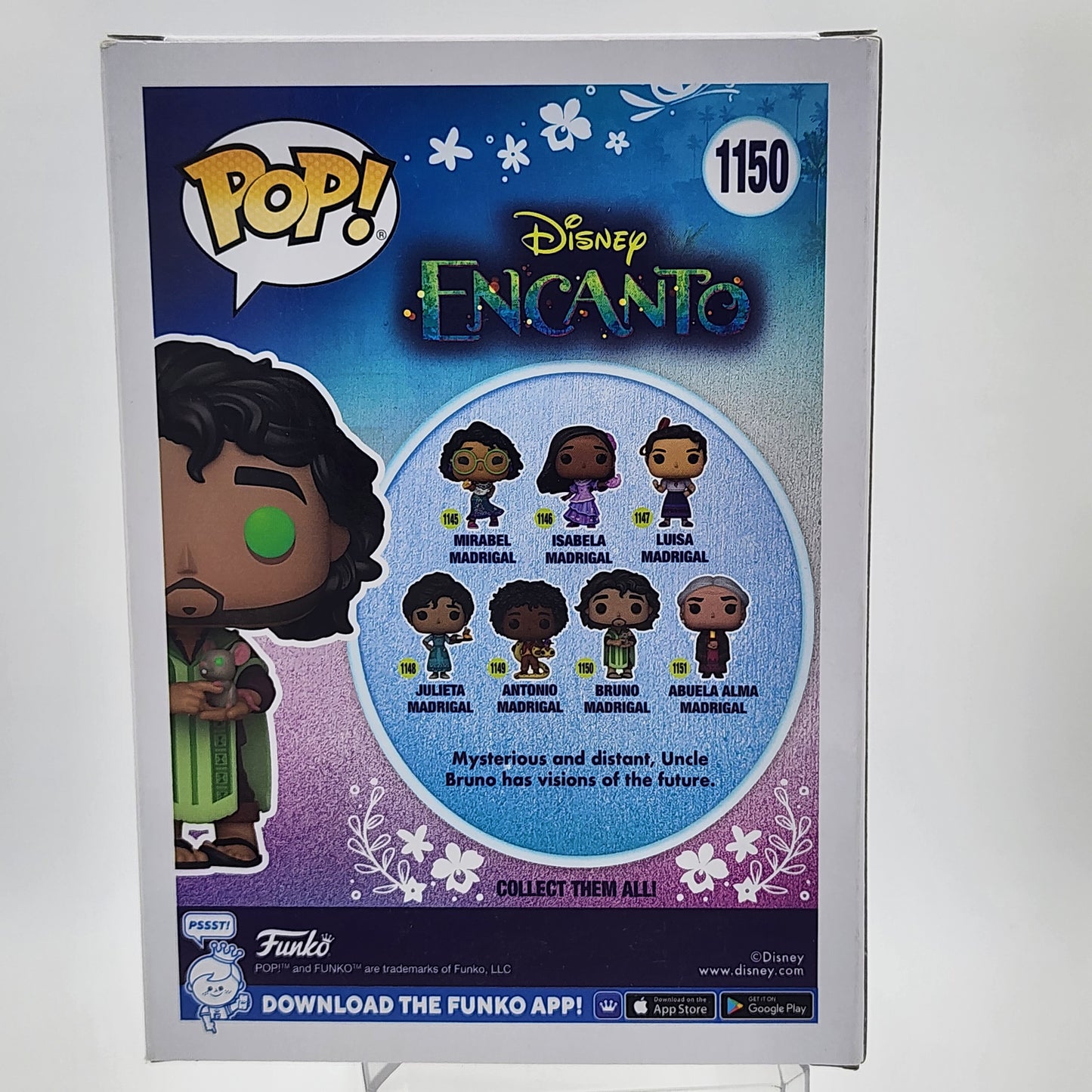 Funko Pop - Encanto: Bruno Madrigal (Glow) #1150