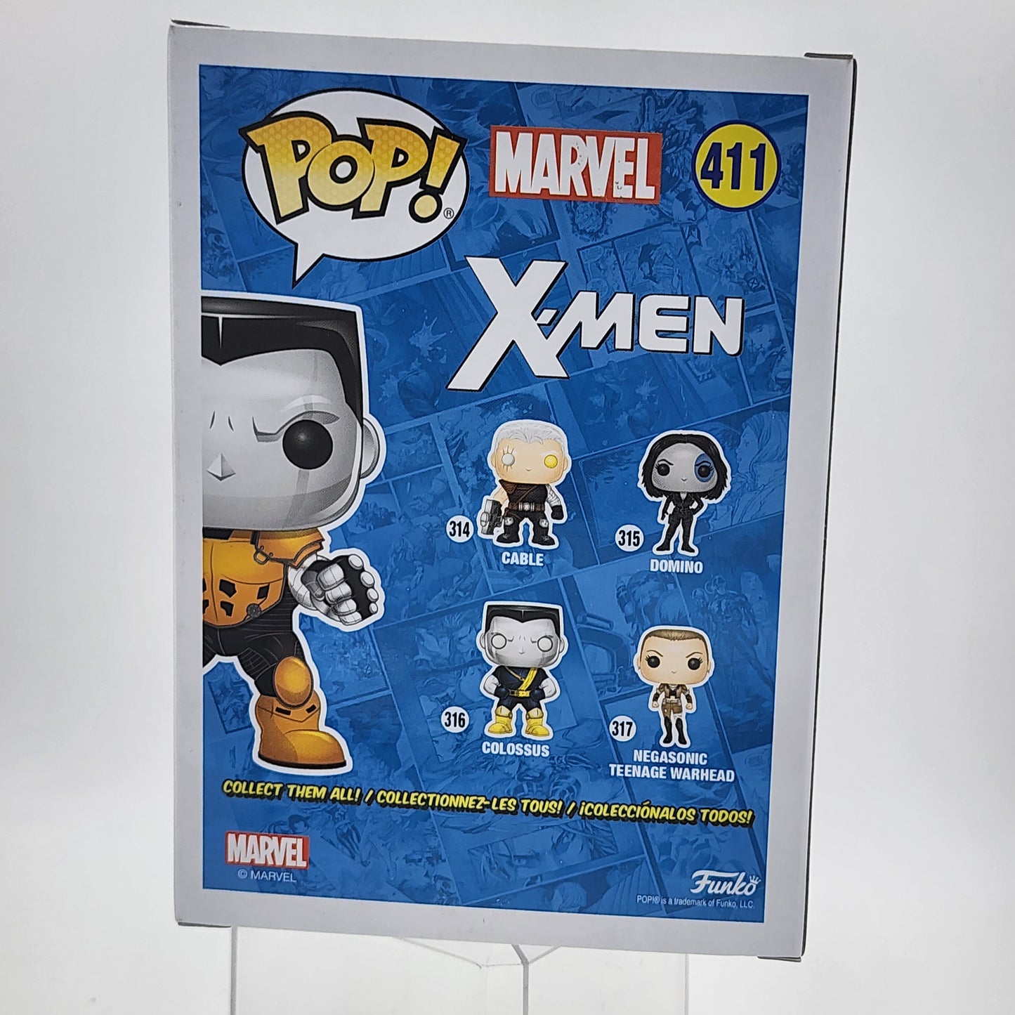 Funko Pop - X-Men: Colossus (Chrome) (Comikaze) #411
