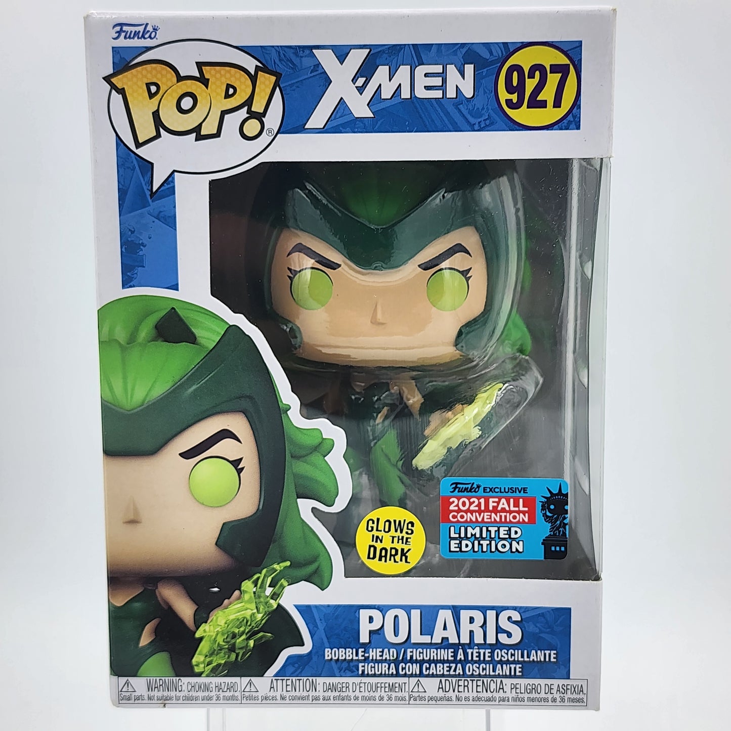 Funko Pop - X-Men: Polaris (Glow) (Fall Conv.) #927