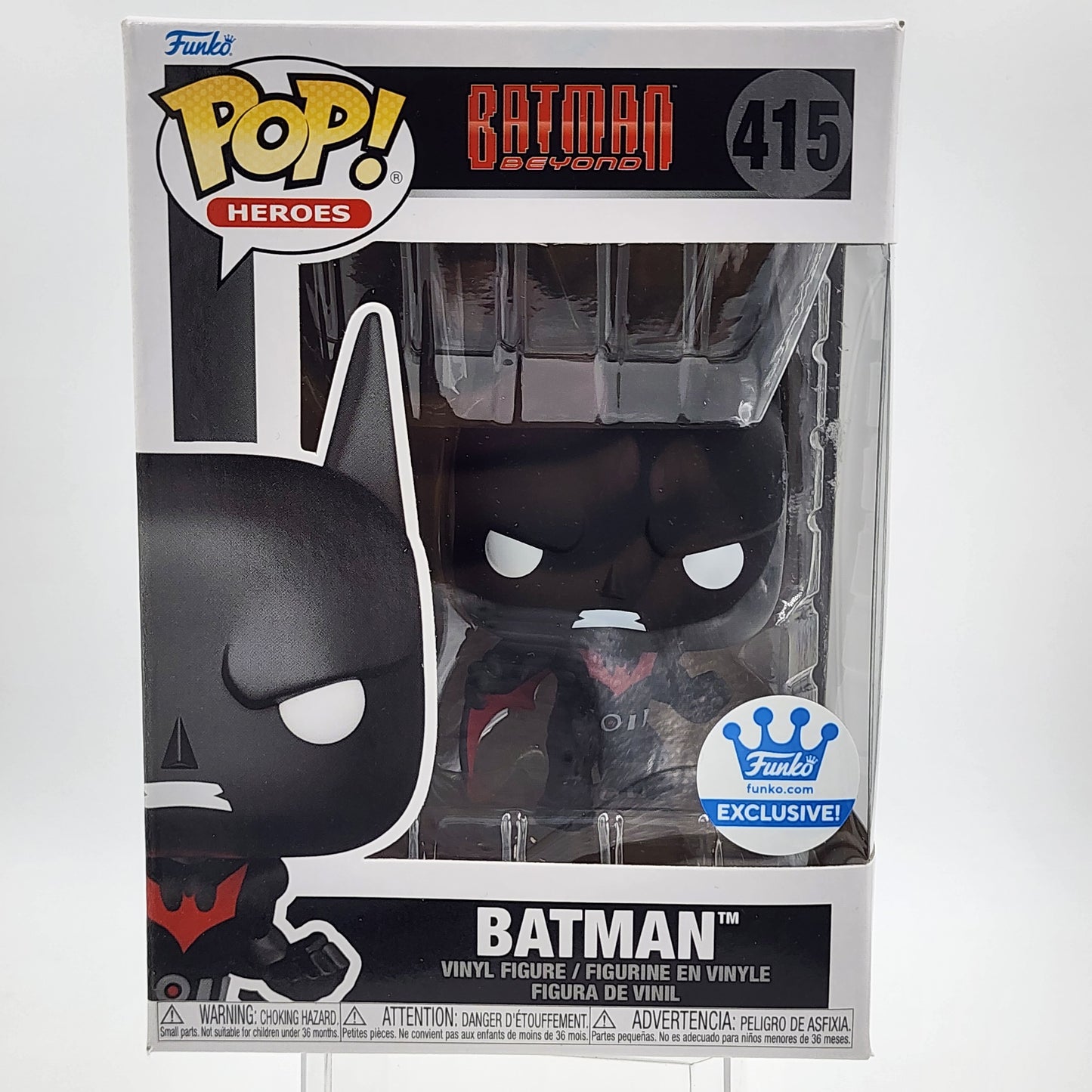 Funko Pop - Batman Beyond: Batman (Crouching) (Funko Shop) #415
