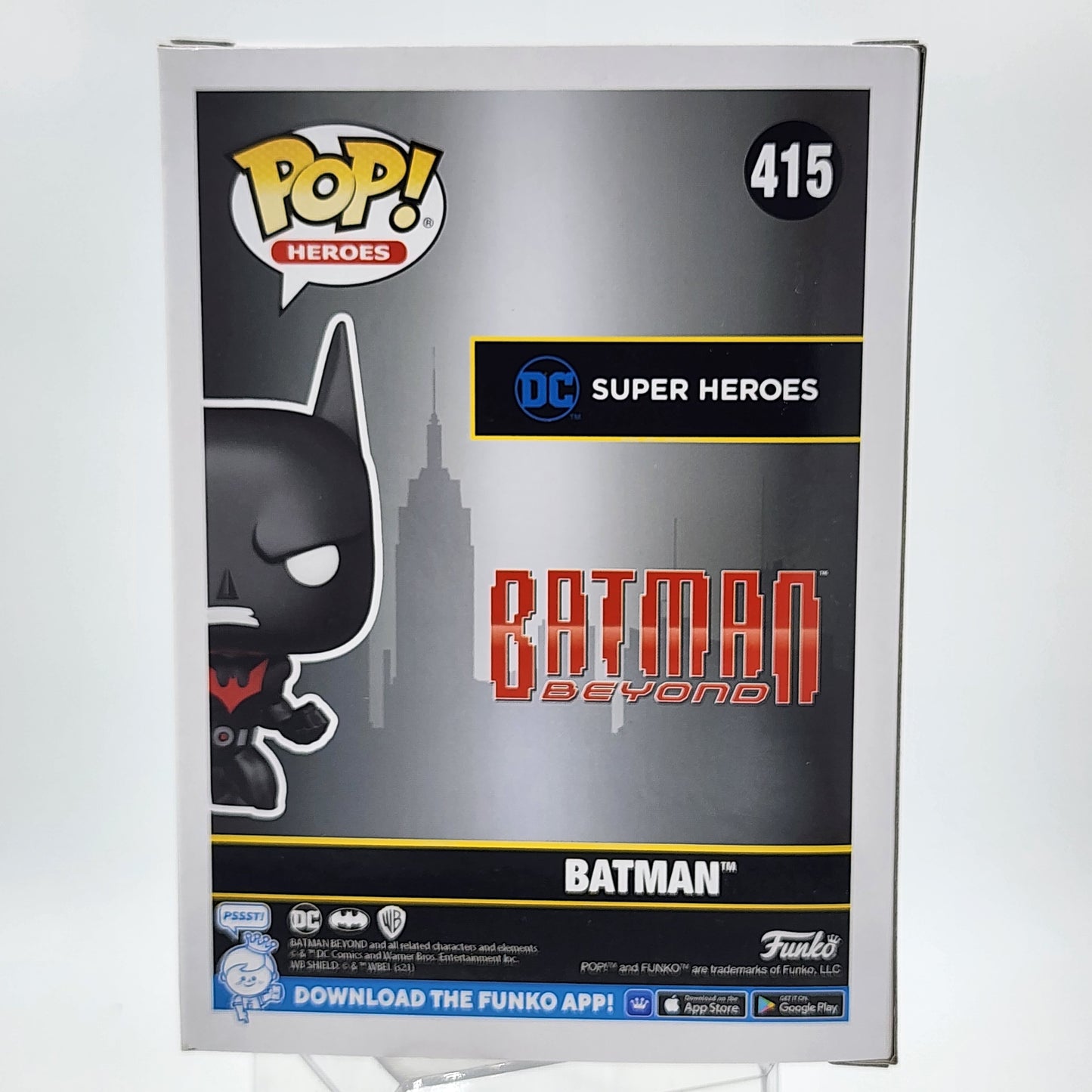 Funko Pop - Batman Beyond: Batman (Crouching) (Funko Shop) #415