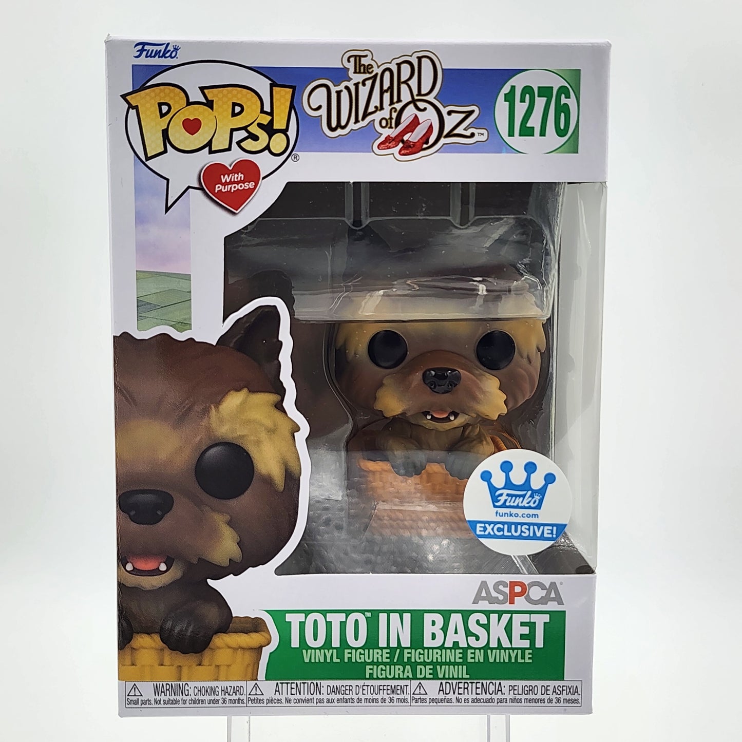 Funko Pop - The Wizard of Oz: Toto in Basket (ASPCA) (Funko Shop) #1276