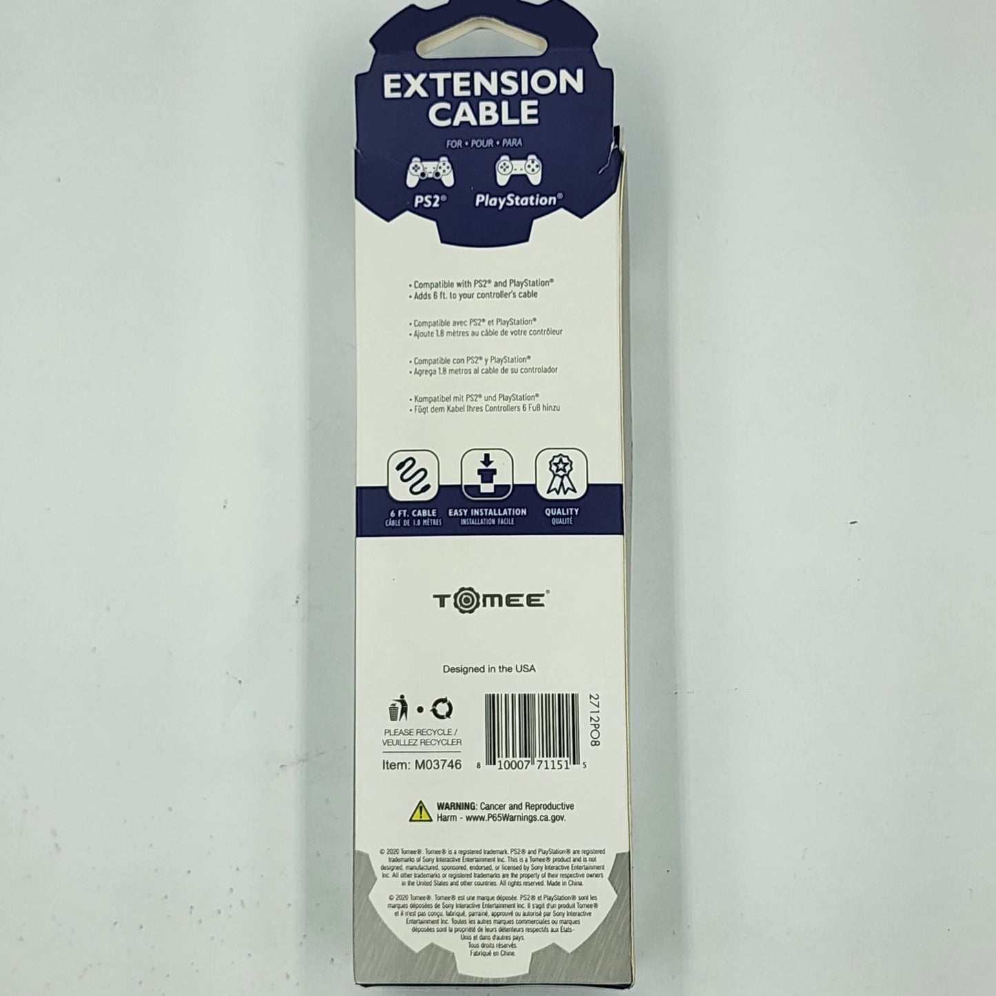 Extension Cable for PS2/PlayStation