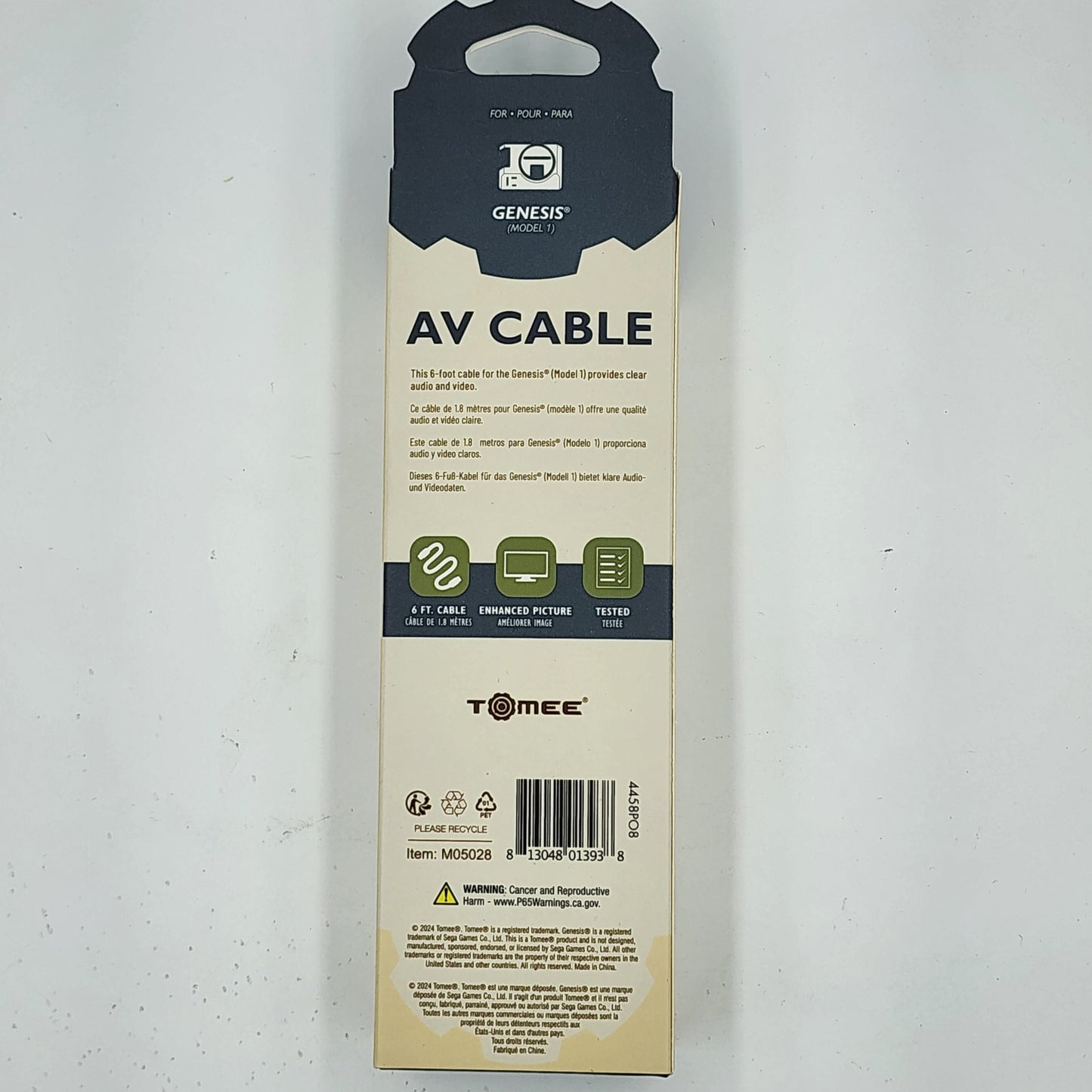 Genesis: AV Cable (Model 1)