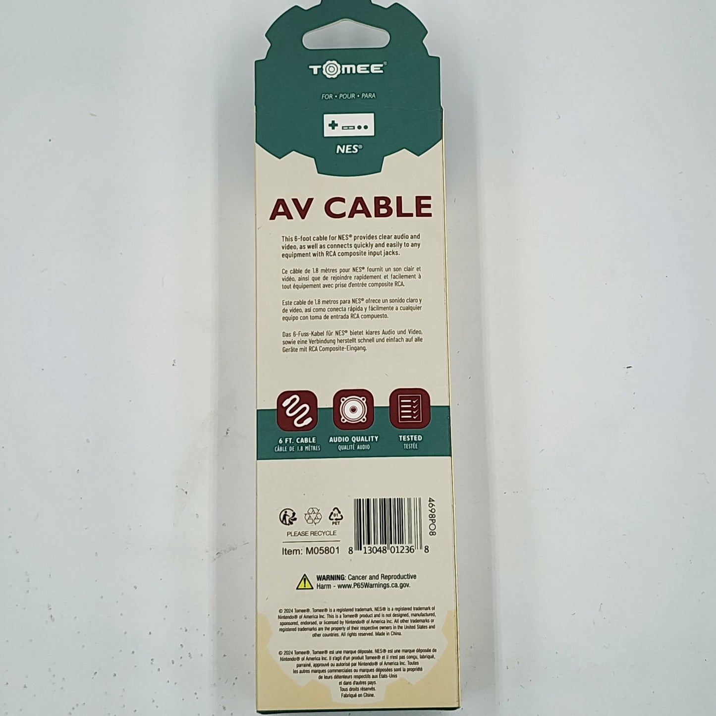 NES: AV Cable