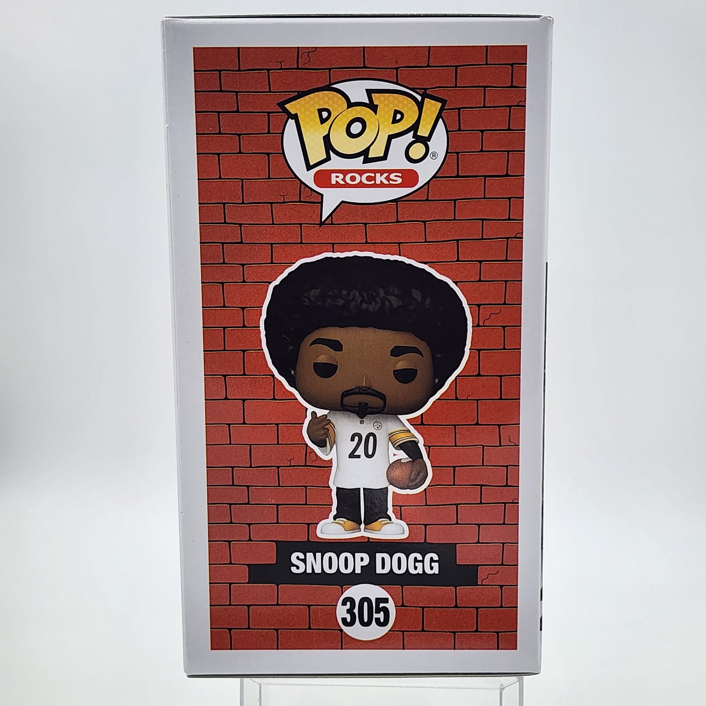 Funko Pop - Rocks: Snoop Dogg (Steelers White Jersey) (3000 pcs) #305