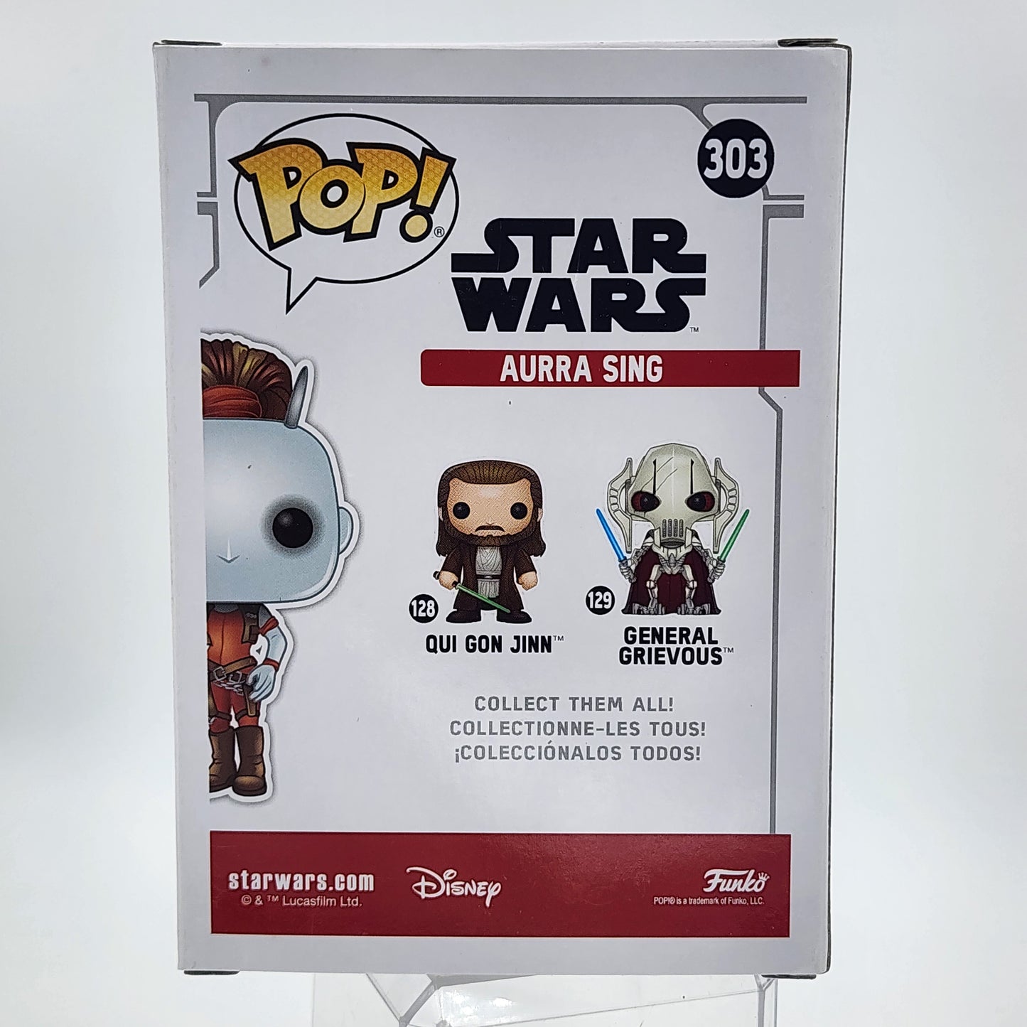 Funko Pop - Star Wars: Aurra Sing #303 (Smuggler's Bounty)