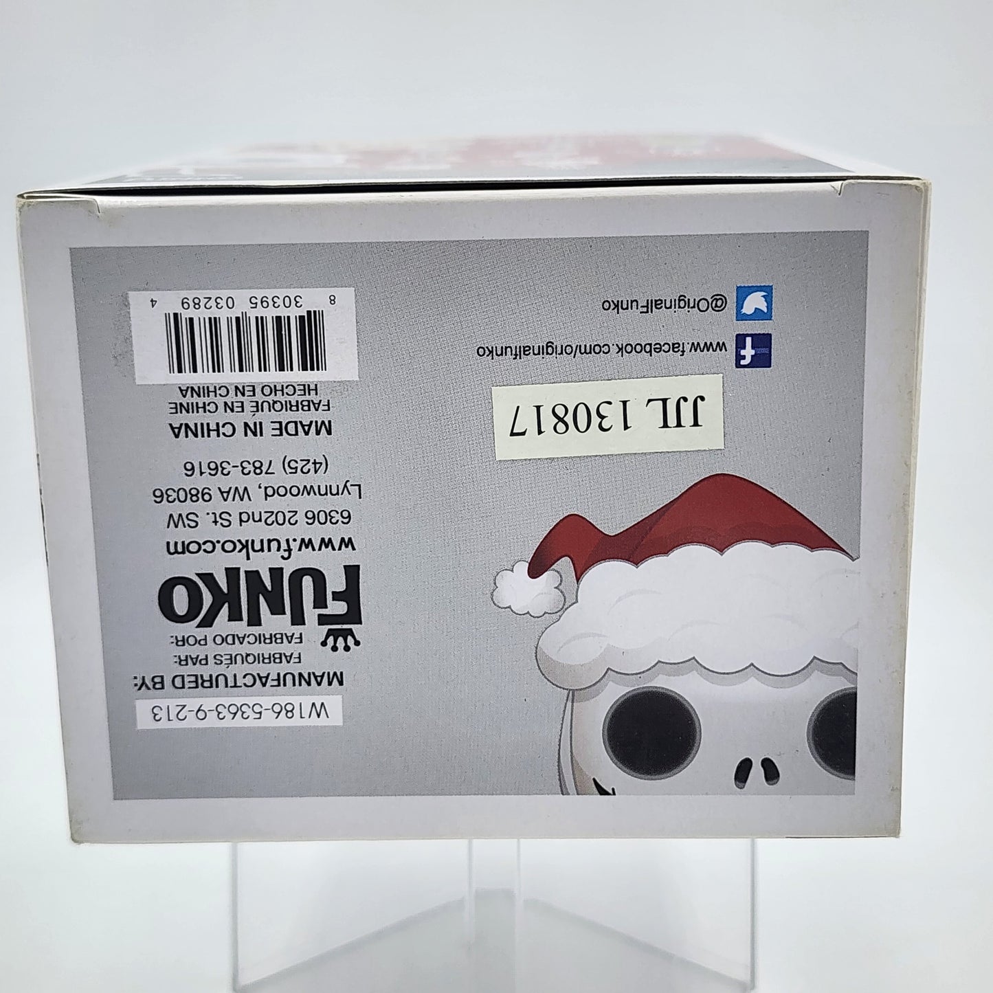 Funko Pop - Nightmare Before Christmas: Santa Jack Skellington #72