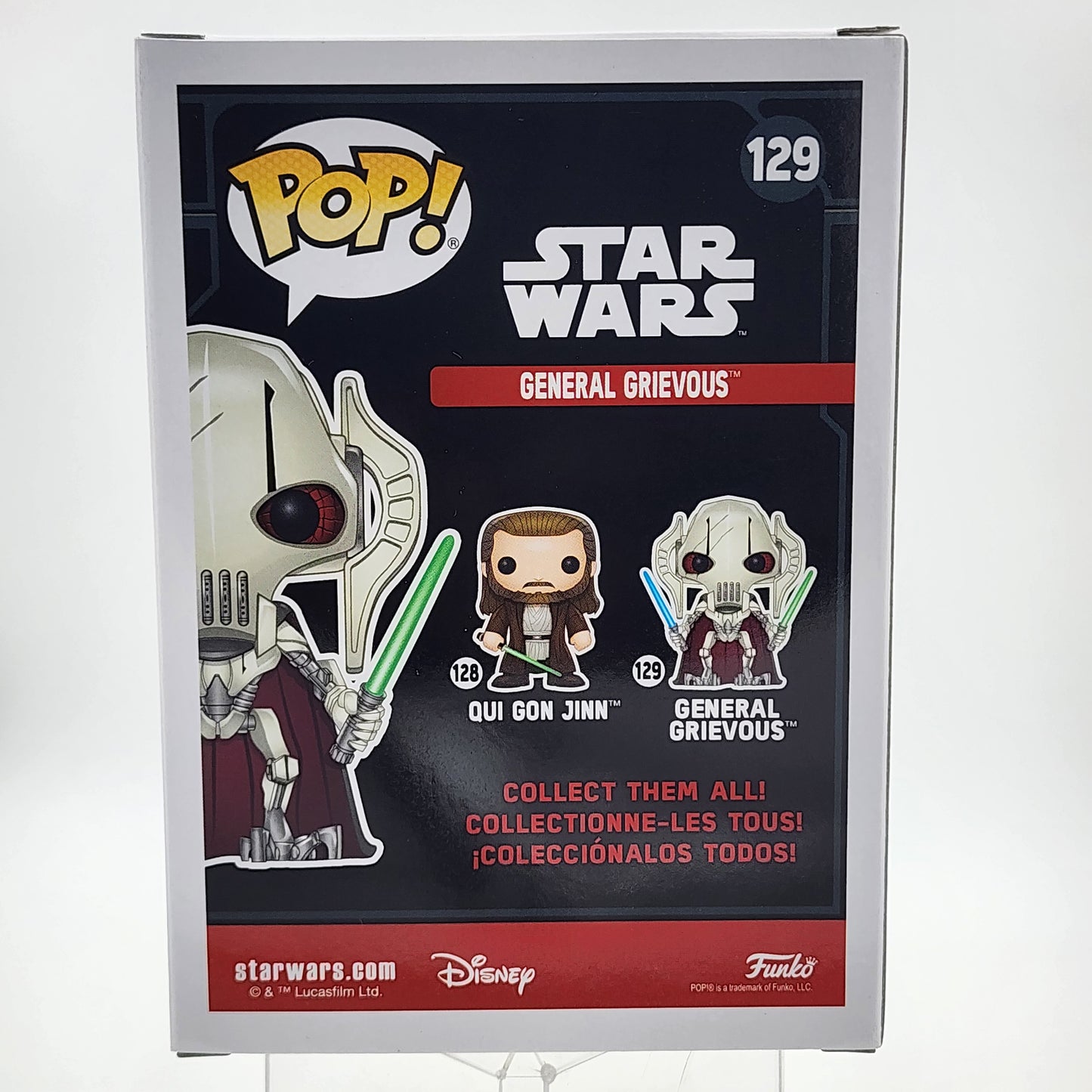 Funko Pop - General Grievous #129 (No Sticker)