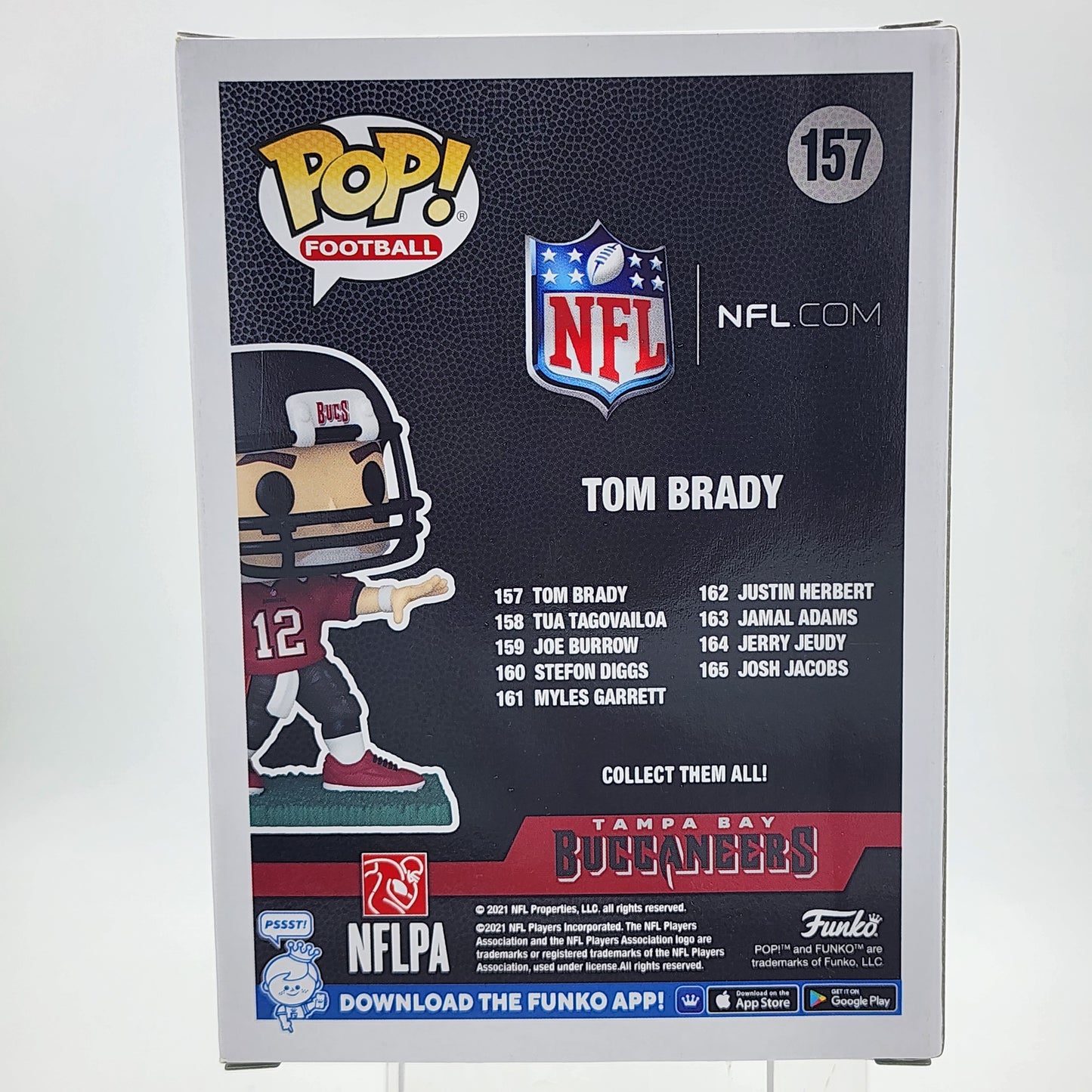 Funko Pop - NFL: Buccaneers: Tom Brady #157