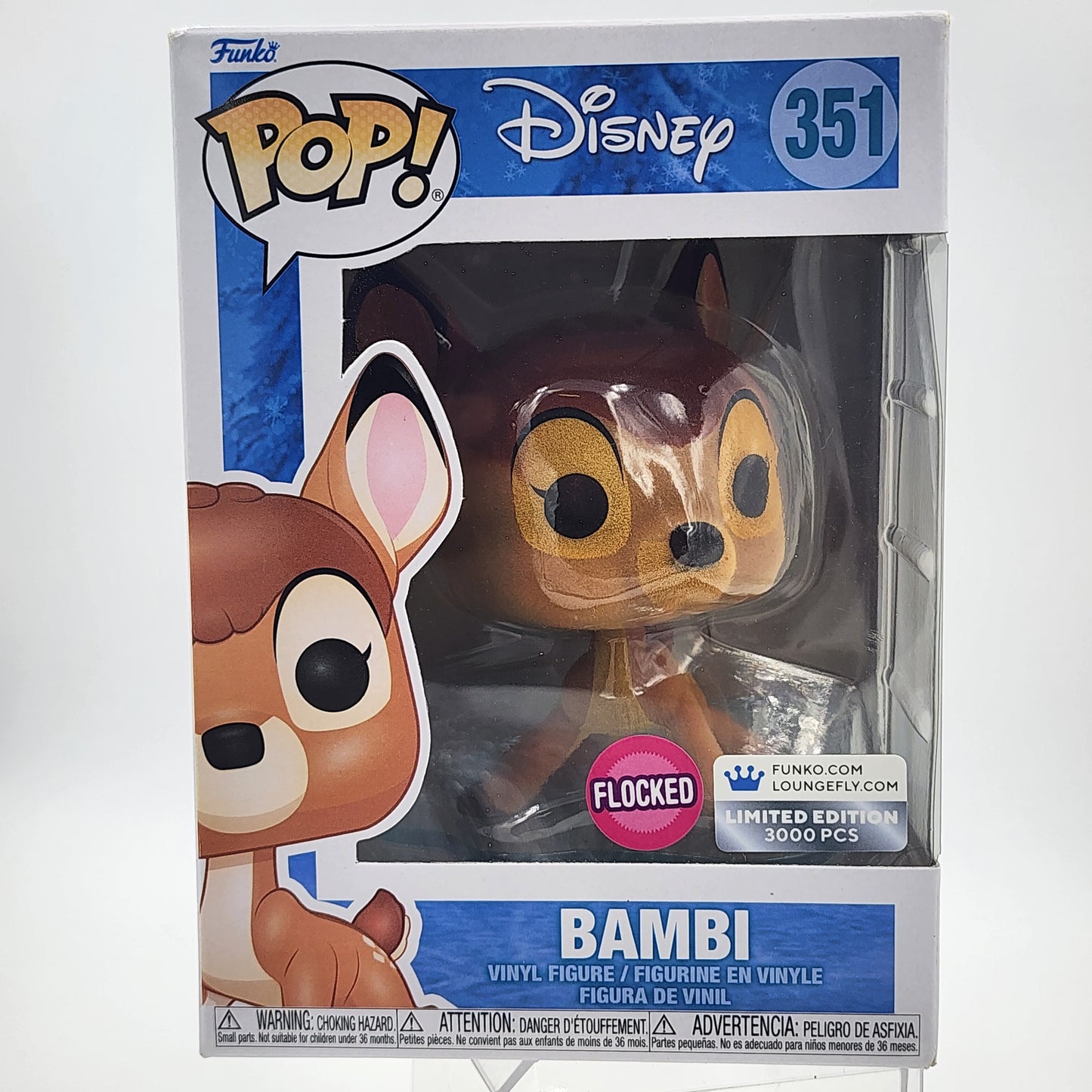 Funko Pop - Disney: Bambi (Flocked) (3000pcs) #351 (Loungefly)