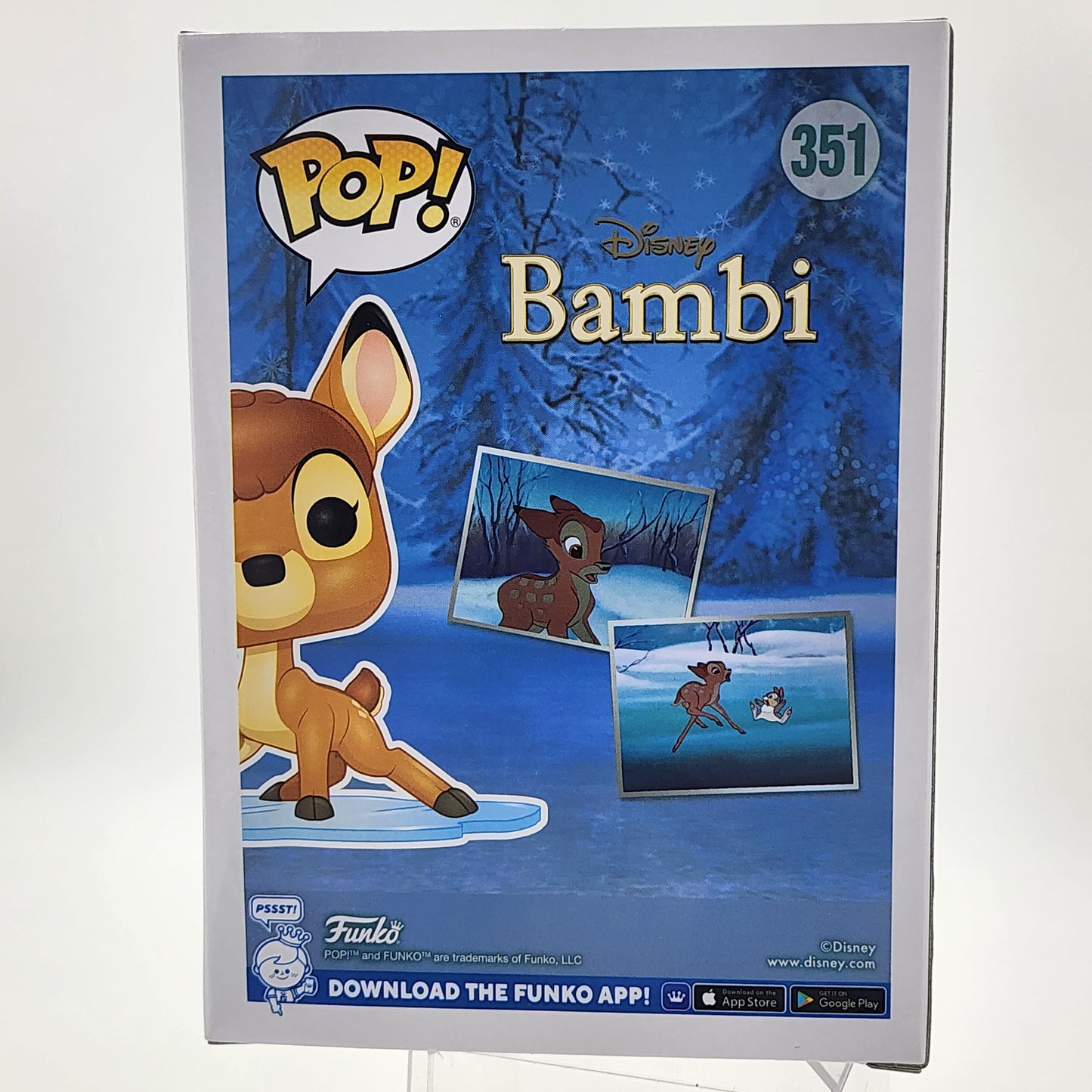Funko Pop - Disney: Bambi (Flocked) (3000pcs) #351 (Loungefly)