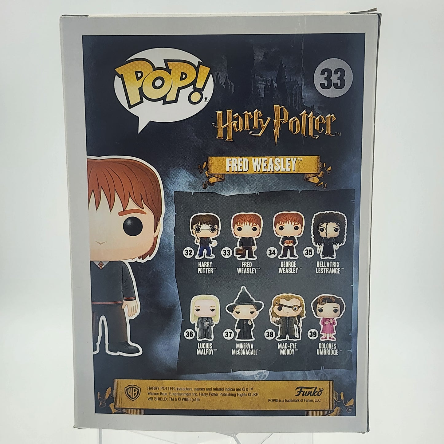 Funko Pop! Harry Potter: Fred Weasley #33