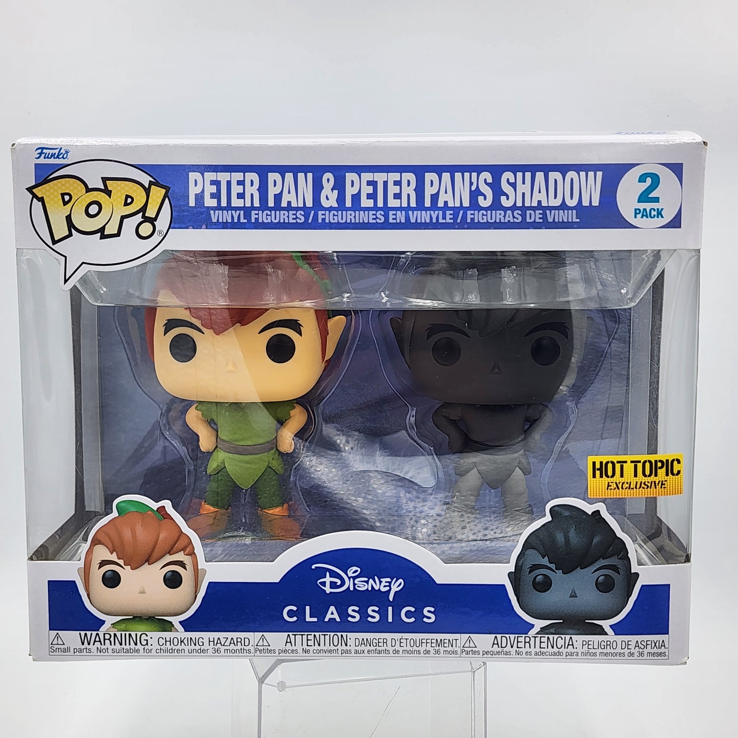 Funko Pop - Peter Pan & Peter Pan's Shadow 2-Pack