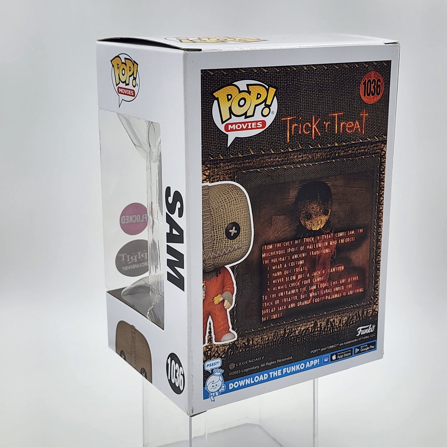 Funko Pop - Trick ‘r Treat: Sam (Flocked) #1036