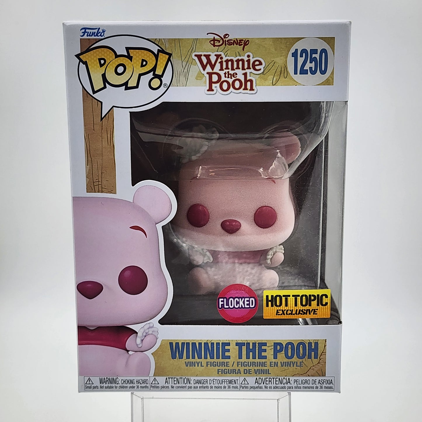 Funko Pop - Winnie the Pooh: Winnie the Pooh (Flocked) (Pink) #1250