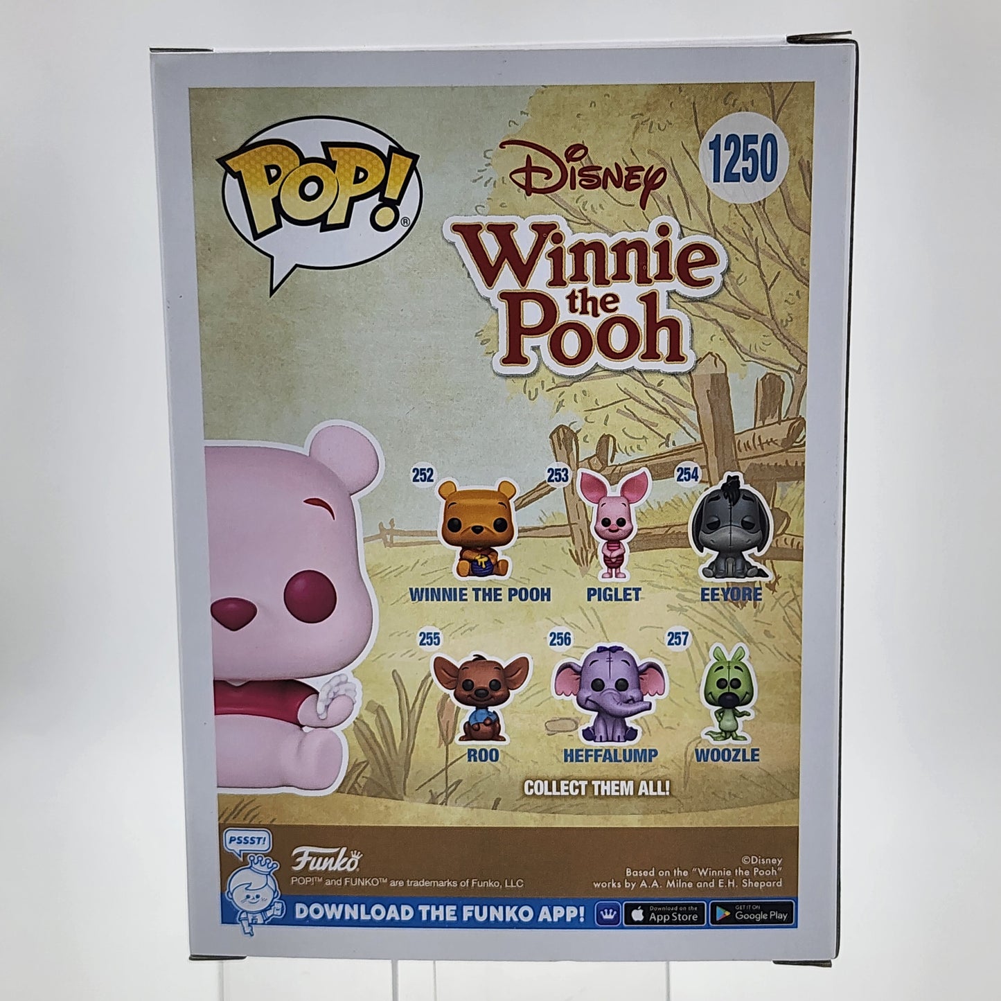 Funko Pop - Winnie the Pooh: Winnie the Pooh (Flocked) (Pink) #1250