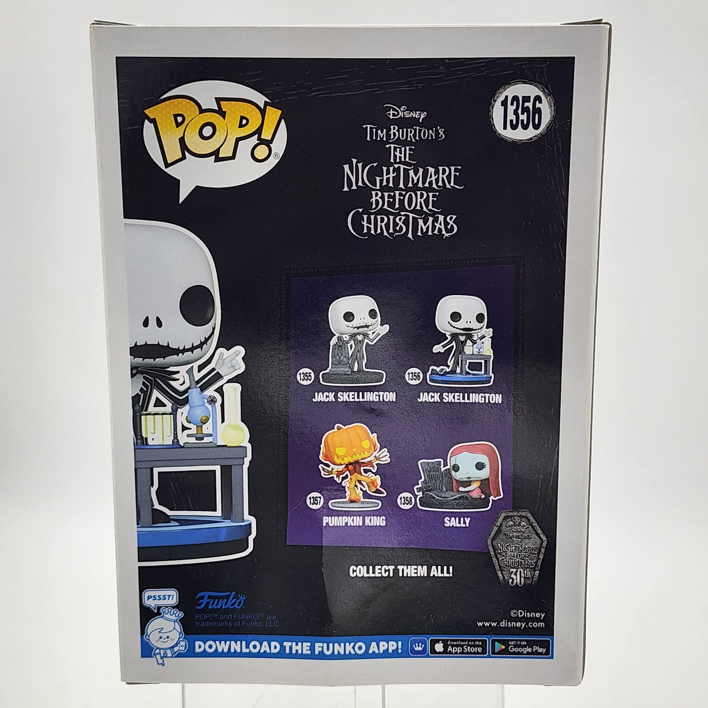 Funko Pop - Jack Skellington (Lab Experiment) #1356