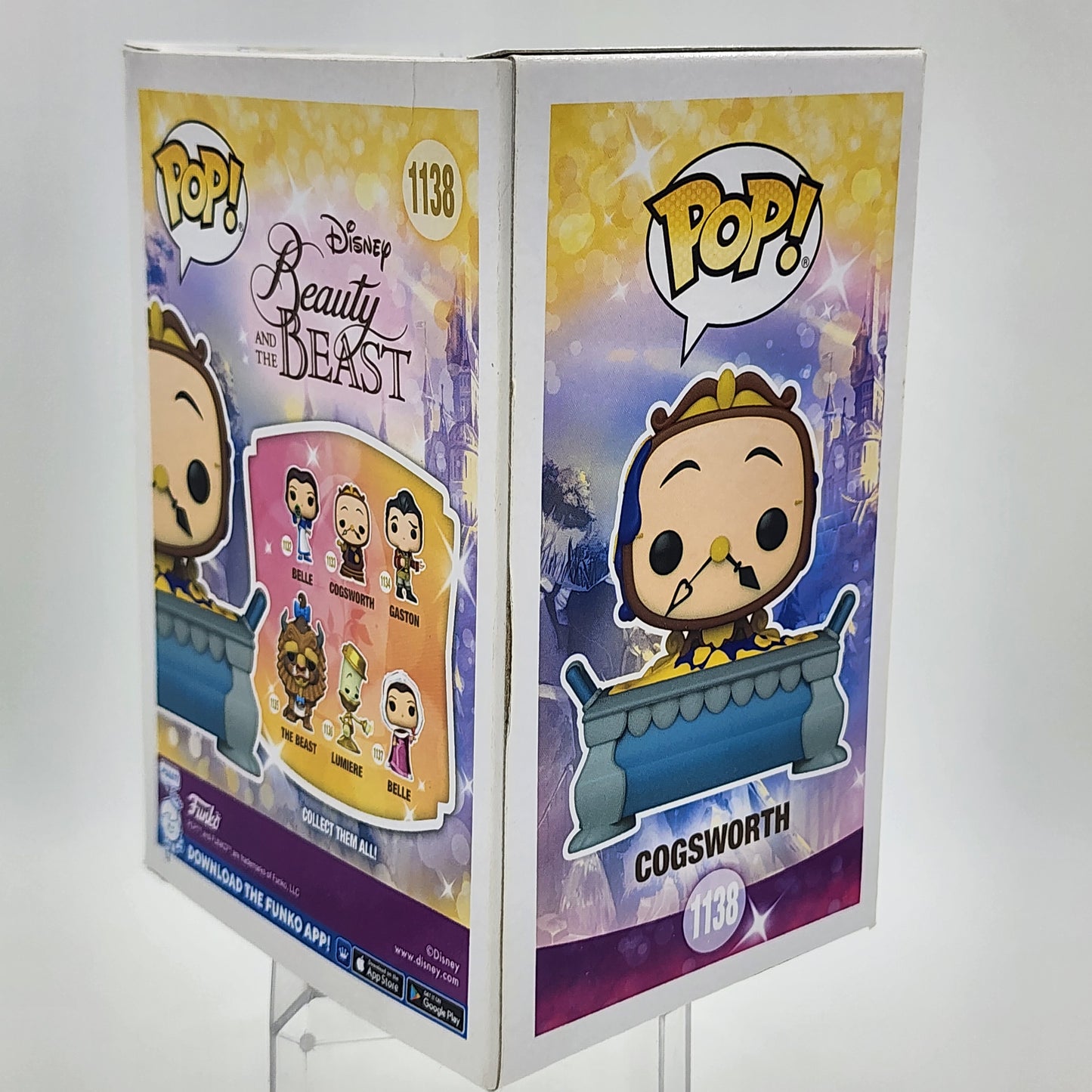 Funko Pop - Beauty and the Beast: Cogsworth #1138