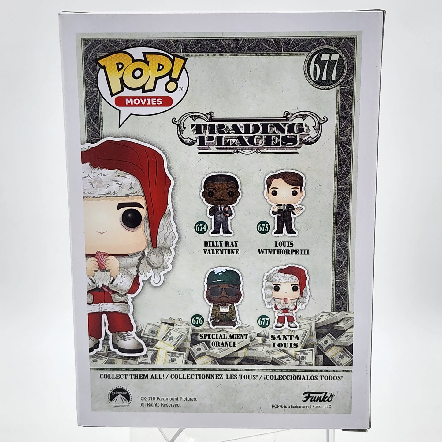 Funko Pop - Trading Places: Santa Louis #677