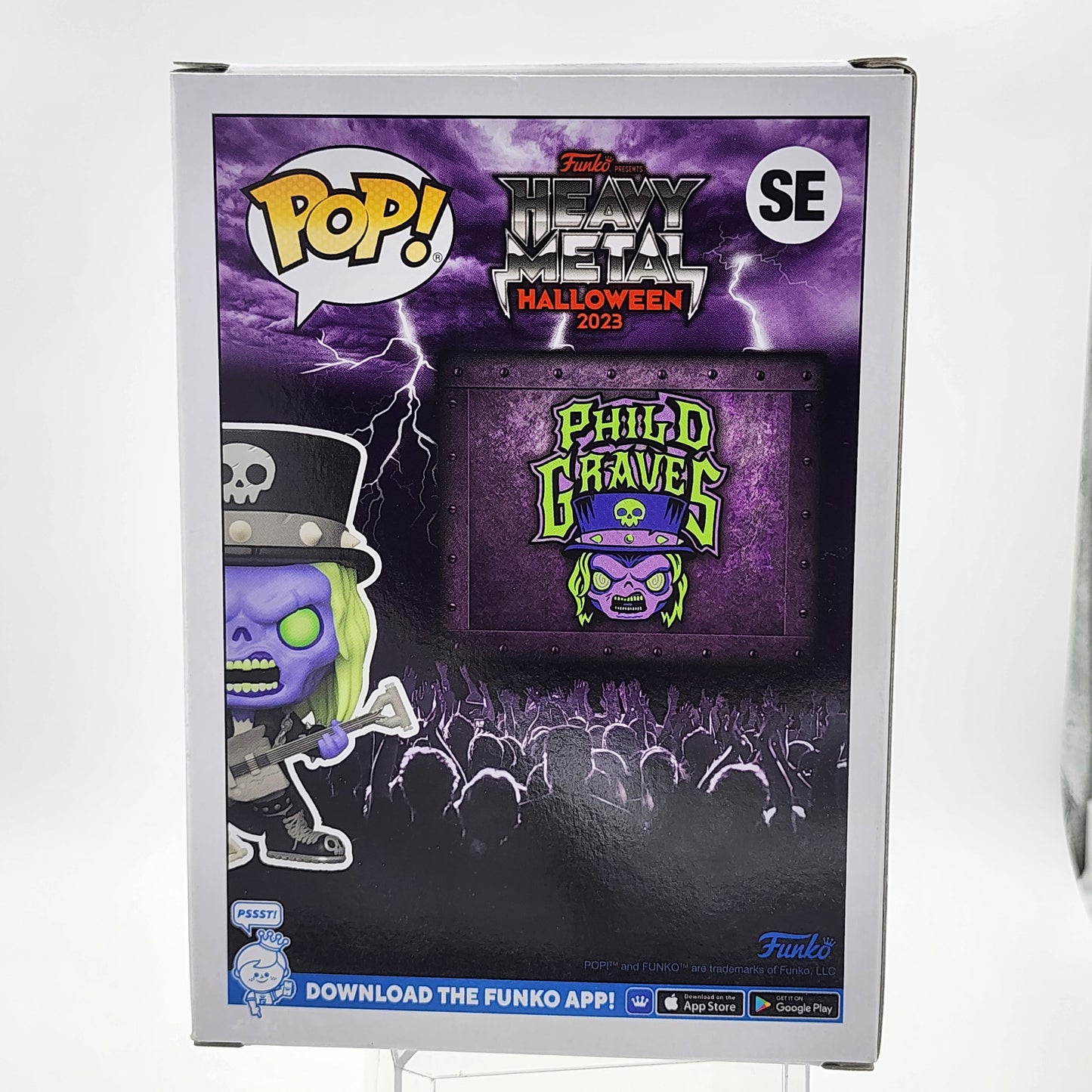 Funko Pop - Heavy Metal Halloween 2023: Phil D. Graves #SE (6000 pcs)