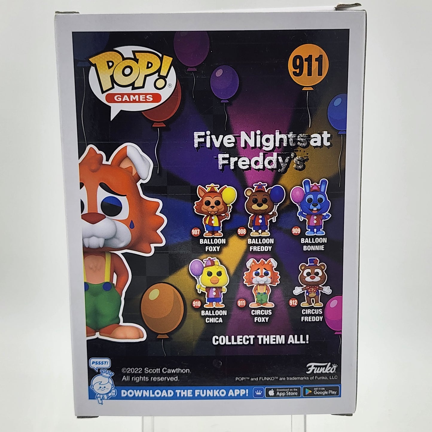 Funko Pop - Five Nights at Freddy’s: Circus Foxy #911