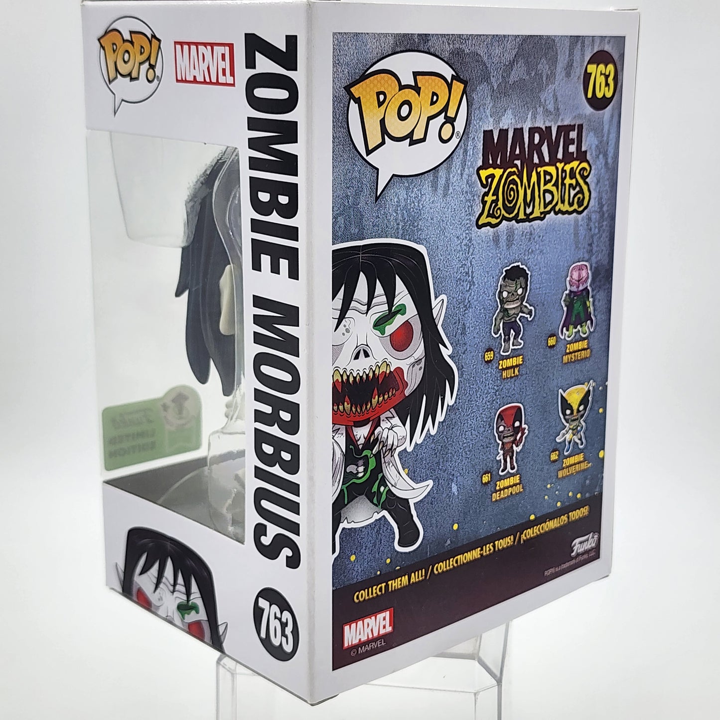 Funko Pop - Marvel Zombies: Zombie Morbius (Emerald City CC) #763
