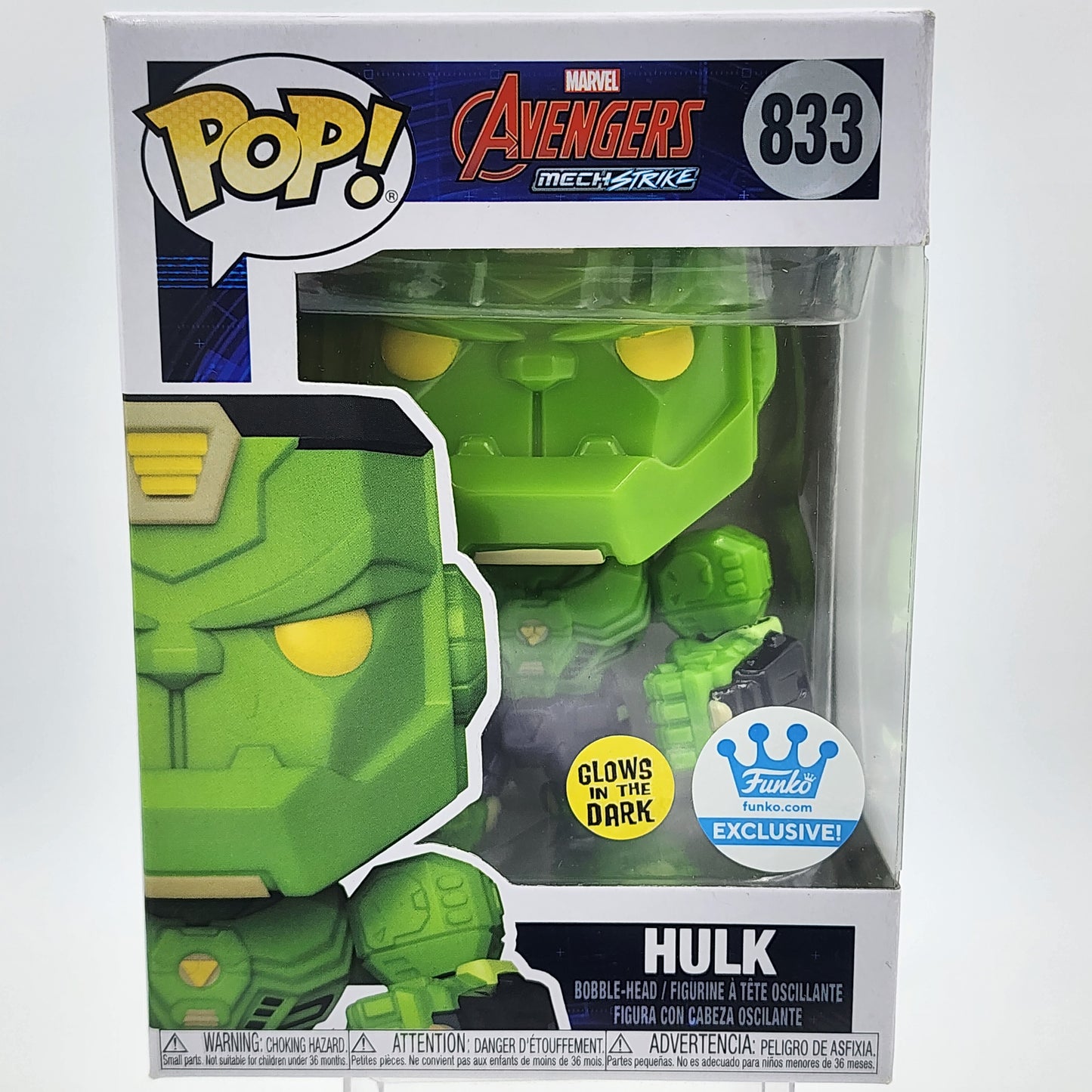 Funko Pop - Avengers Mech Strike: Hulk (Glow) #833