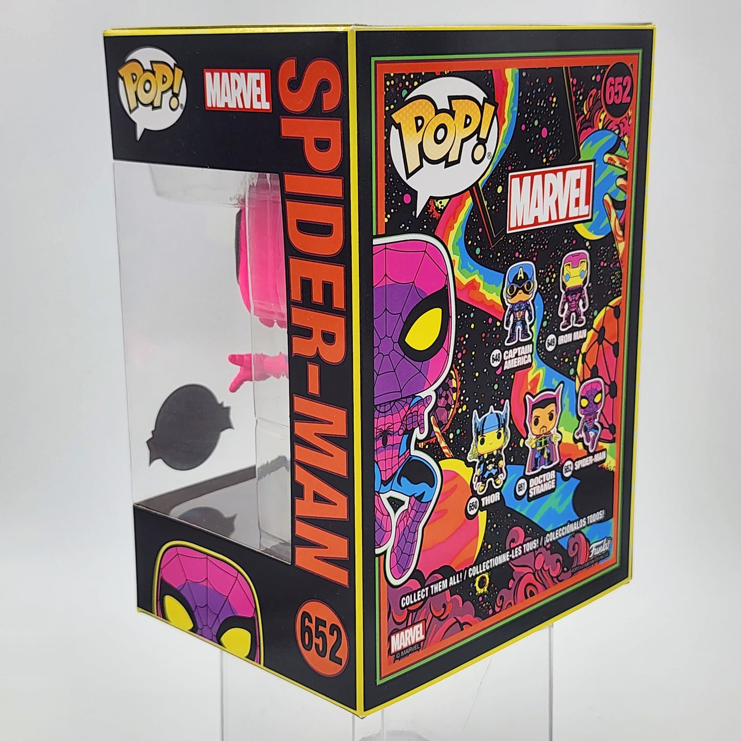 Funko Pop - Spider-Man (Black Light) (Special Edition) #652