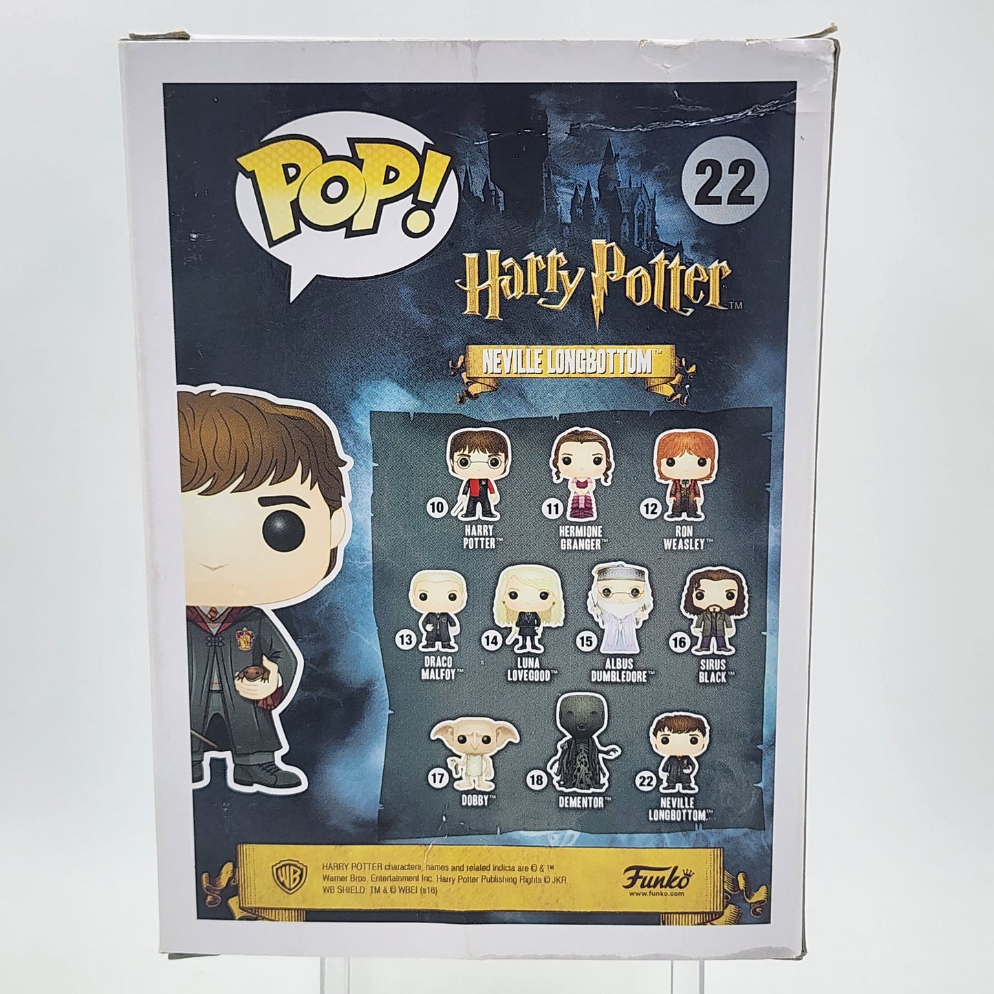 Funko Pop - Harry Potter: Neville Longbottom #22 (damaged box)