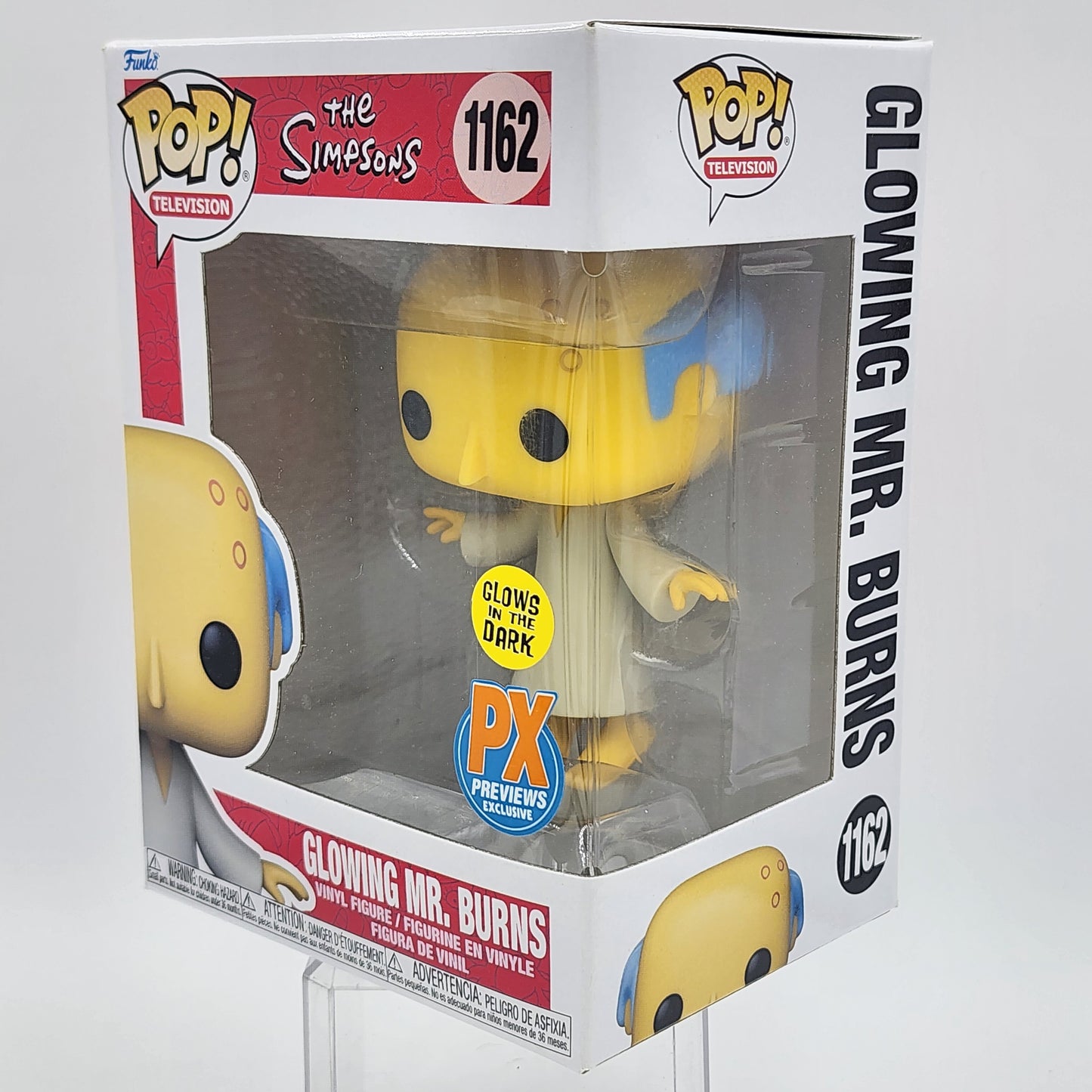 Funko Pop - The Simpsons: Glowing Mr. Burns (Glow) #1162