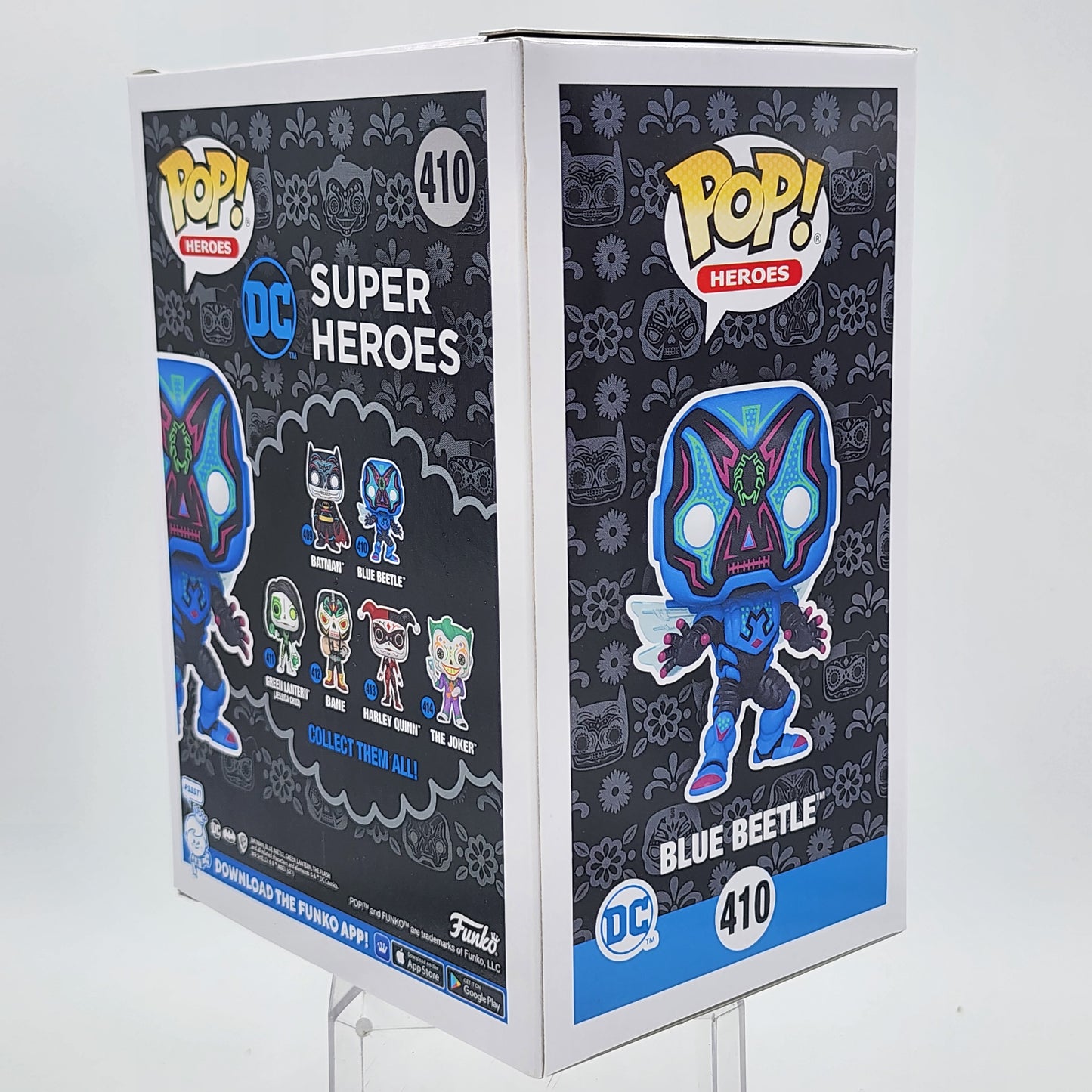 Funko Pop - DC Super Heroes: Blue Beetle (Glow) #410