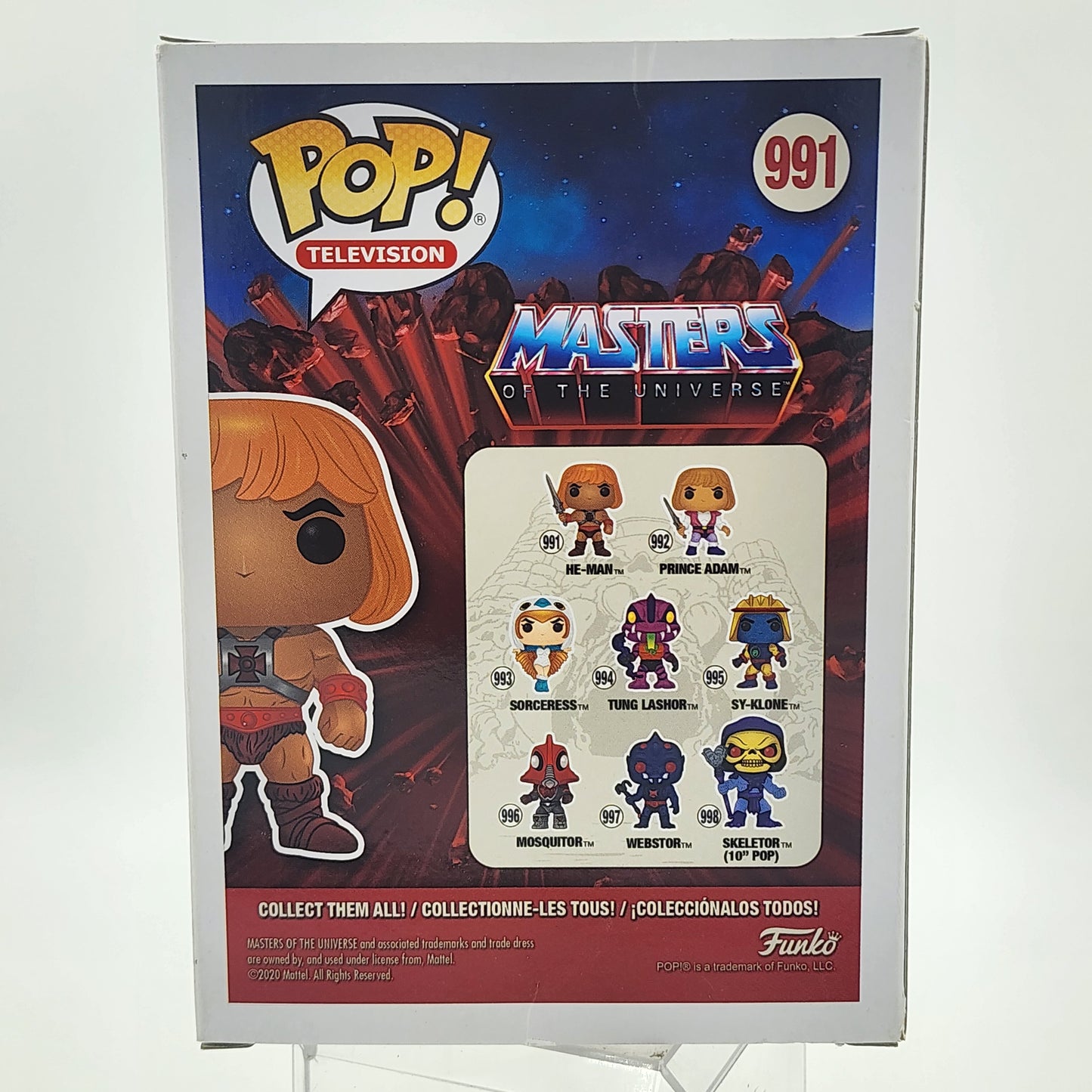 Funko Pop - Masters of the Universe: He-Man (Glow) #991