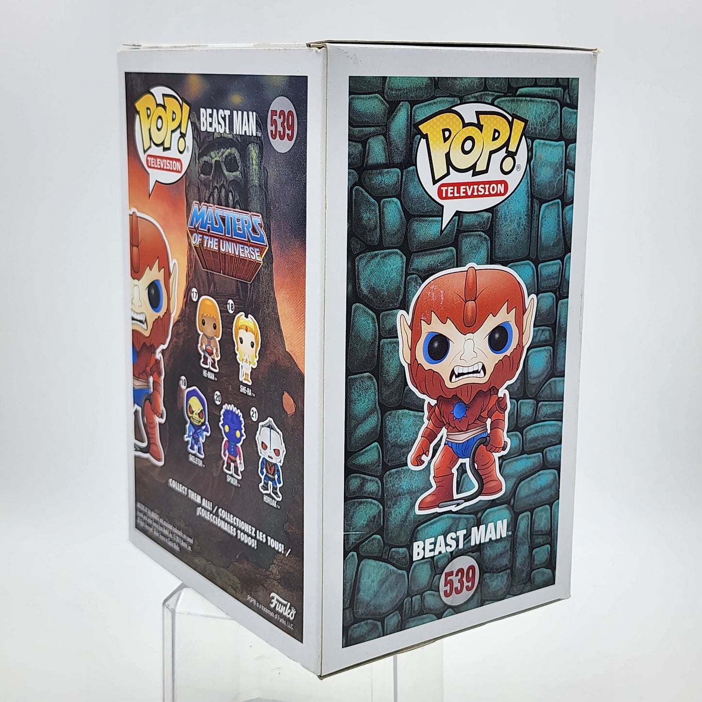 Funko Pop - Masters of the Universe: Beast Man (Flocked) #539 (Fall Conv.)