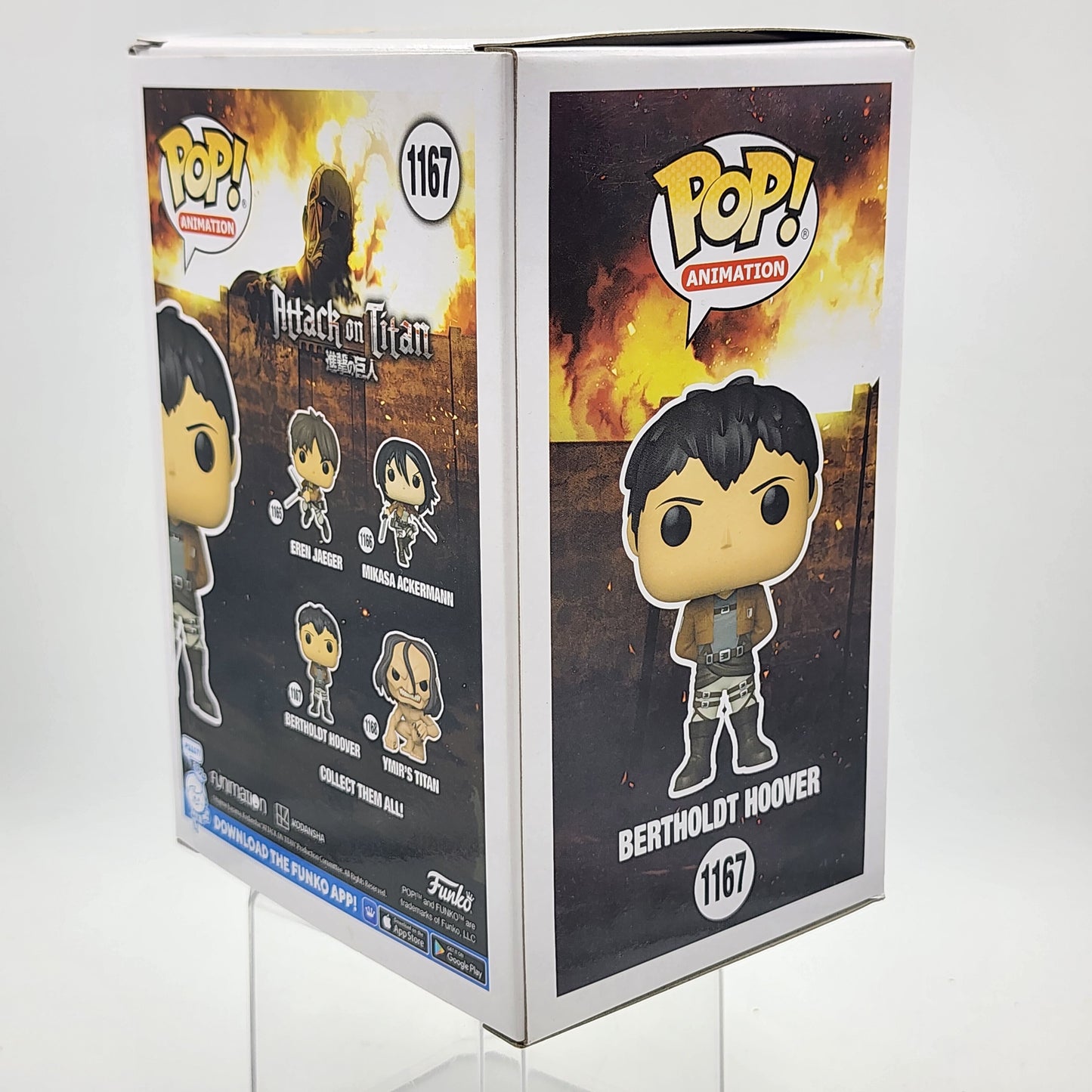 Funko Pop - Attack on Titan: Bertholdt Hoover #1167