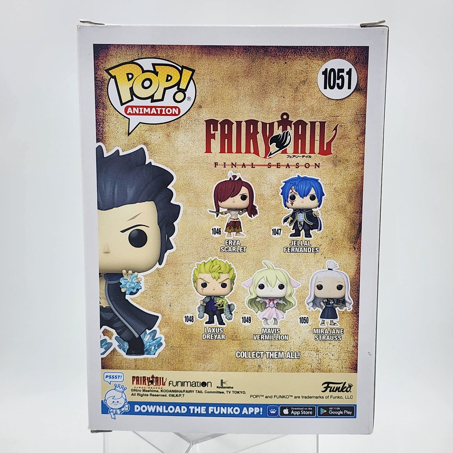 Funko Pop - Fairytail: Gray Fullbuster #1051