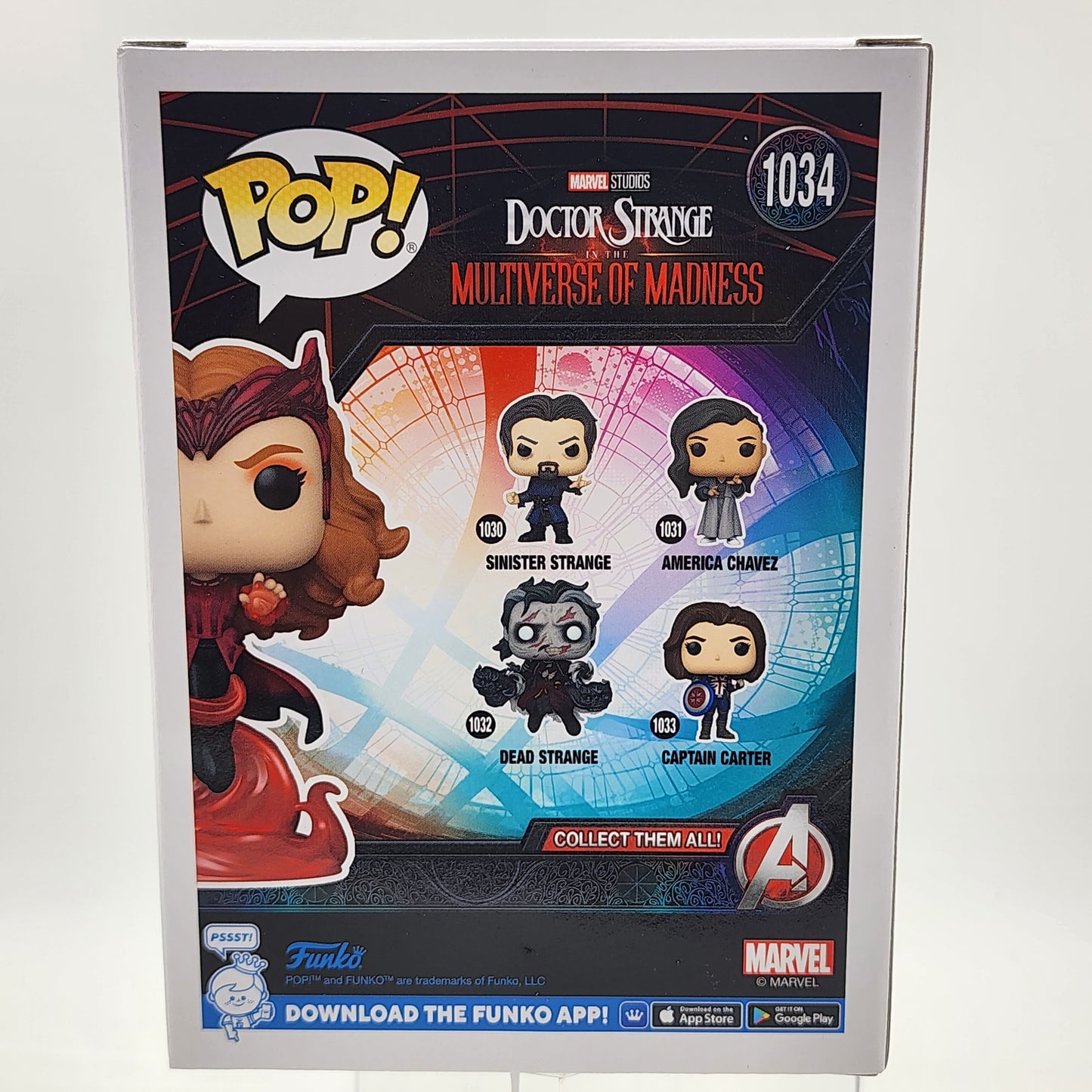 Funko Pop - Doctor Strange: Madness: Scarlet Witch (Chaos Magic) #1034