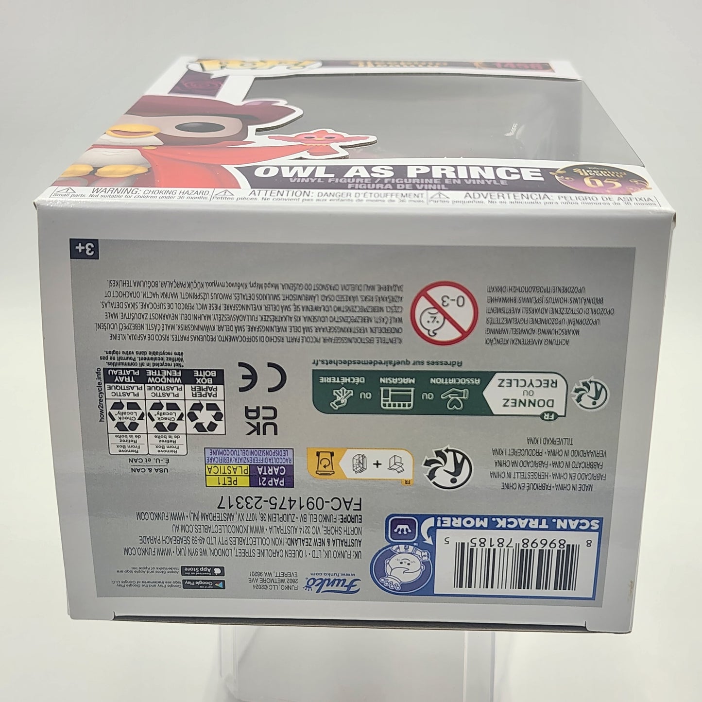 Funko Pop - Sleeping Beauty: Owl As Prince #1458