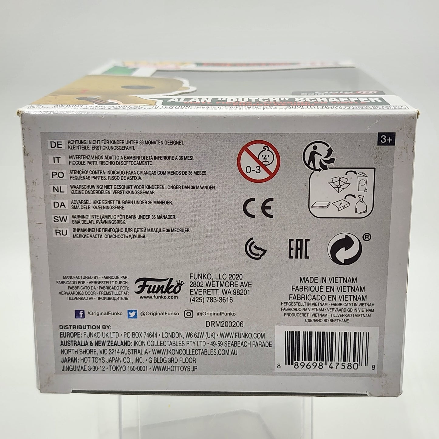 Funko Pop - Predator: Alan “Dutch” Schaefer #912