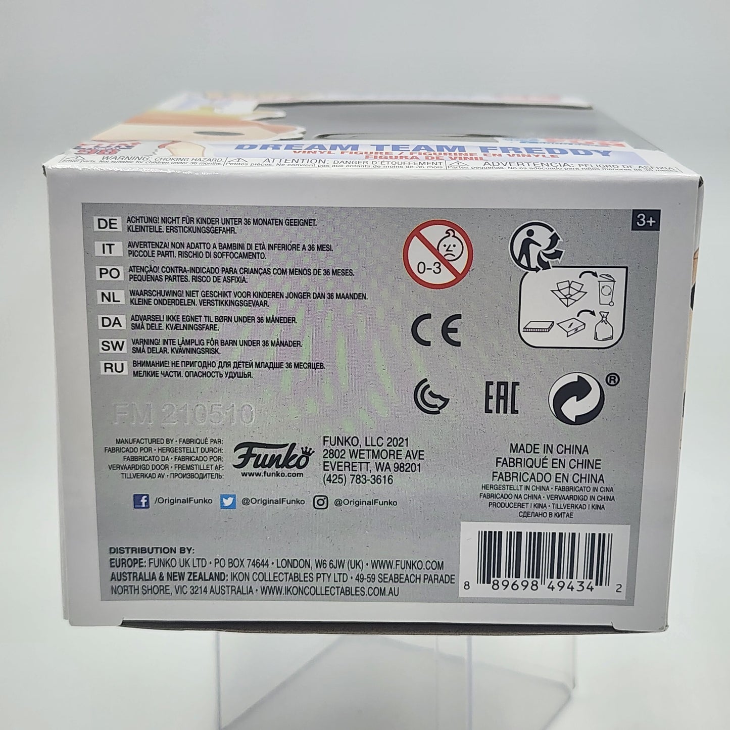 Funko Pop - Dream Team Freddy (Box of Fun) (5000 PCS) #SE