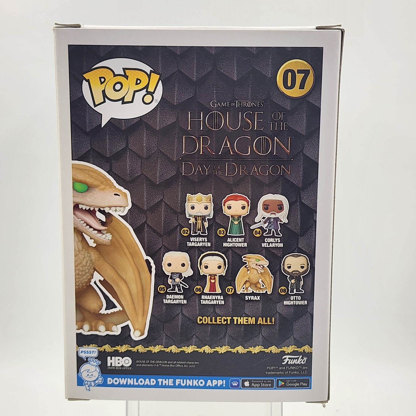 Funko Pop - House of the Dragon: Syrax #07